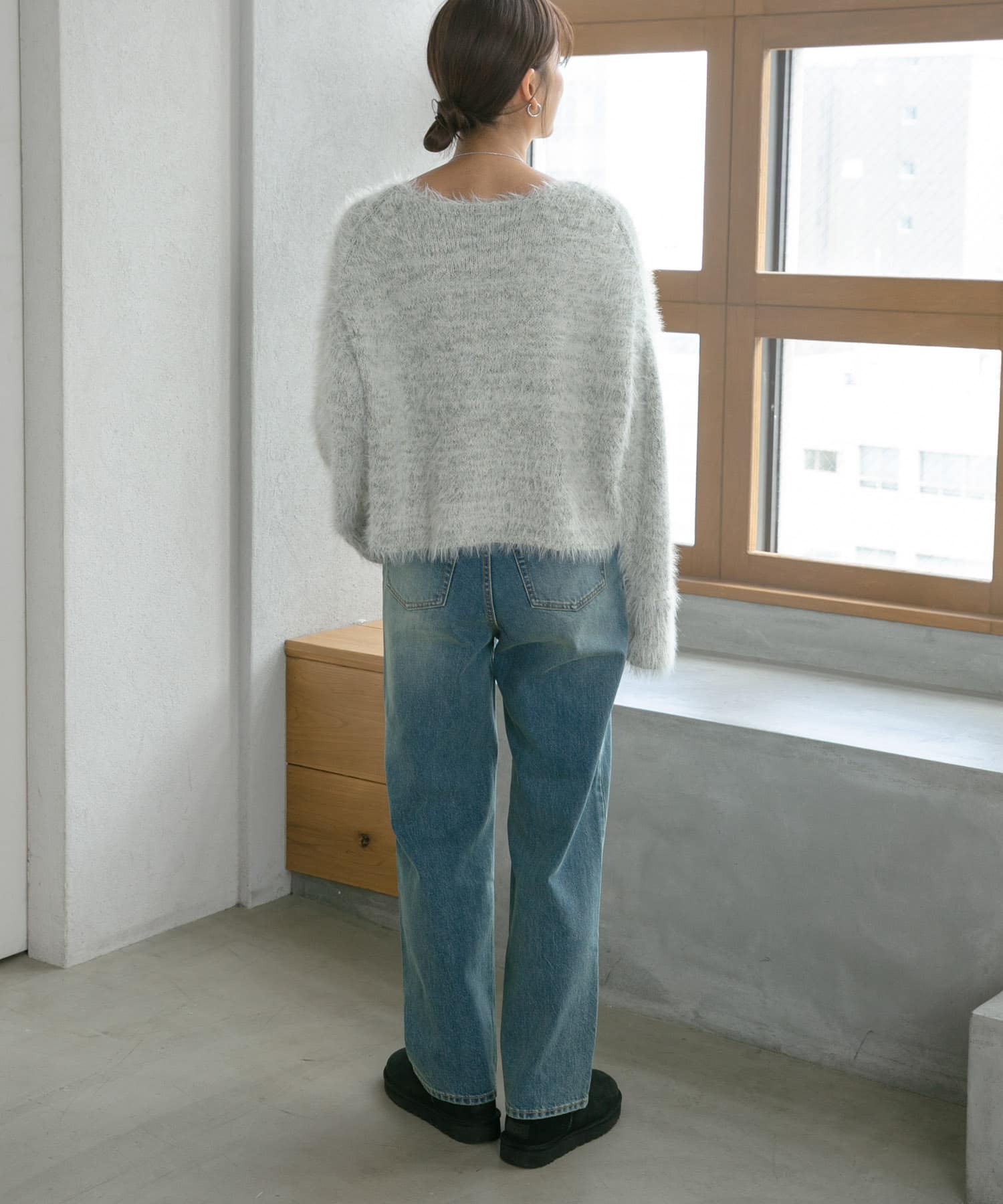 『WEB限定』UGG　CLASSIC ULTRA MINI BLACK 5