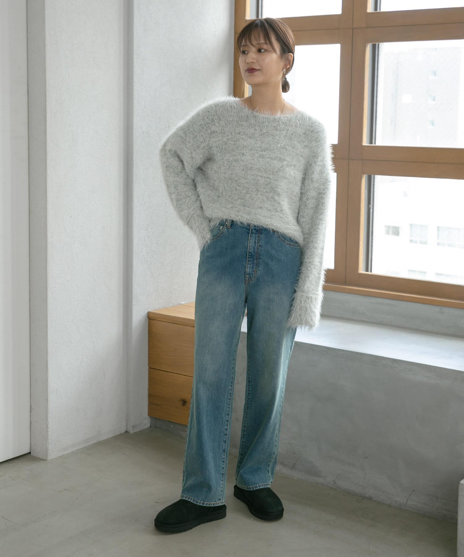 『WEB限定』UGG　CLASSIC ULTRA MINI BLACK 5