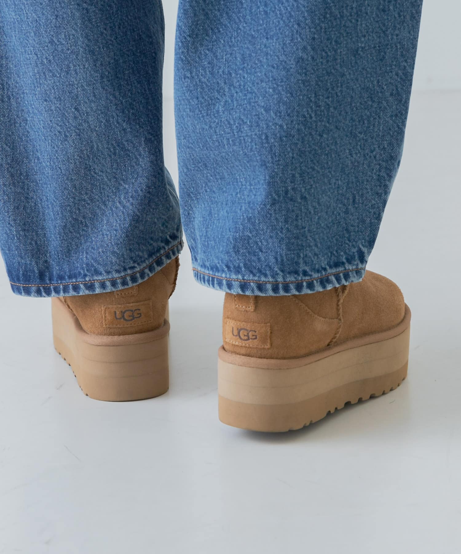 『一部WEB限定サイズ』UGG　ULTRA MINI PLATFORM CHESTNUT 5