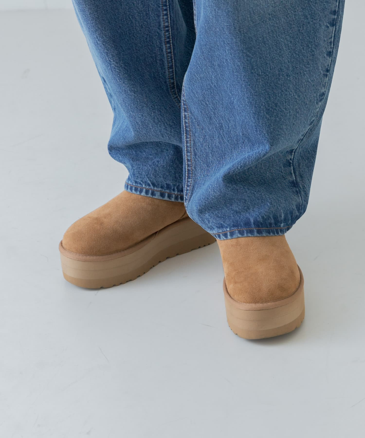 『一部WEB限定サイズ』UGG　ULTRA MINI PLATFORM CHESTNUT 5