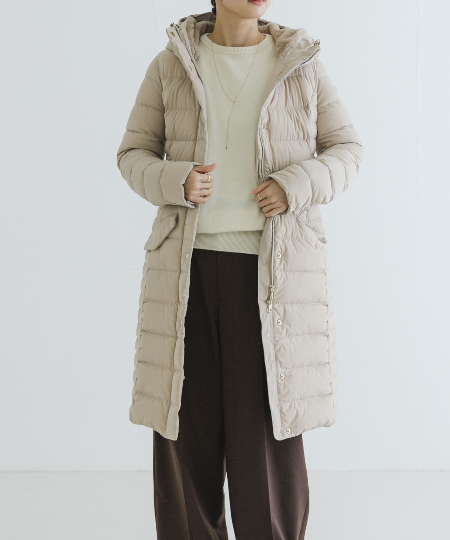 身長：162cm サイズ：44