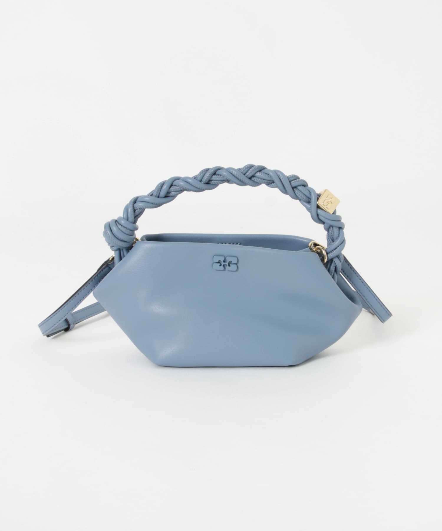 GANNI　Bou Bag Mini Dusty Blue -