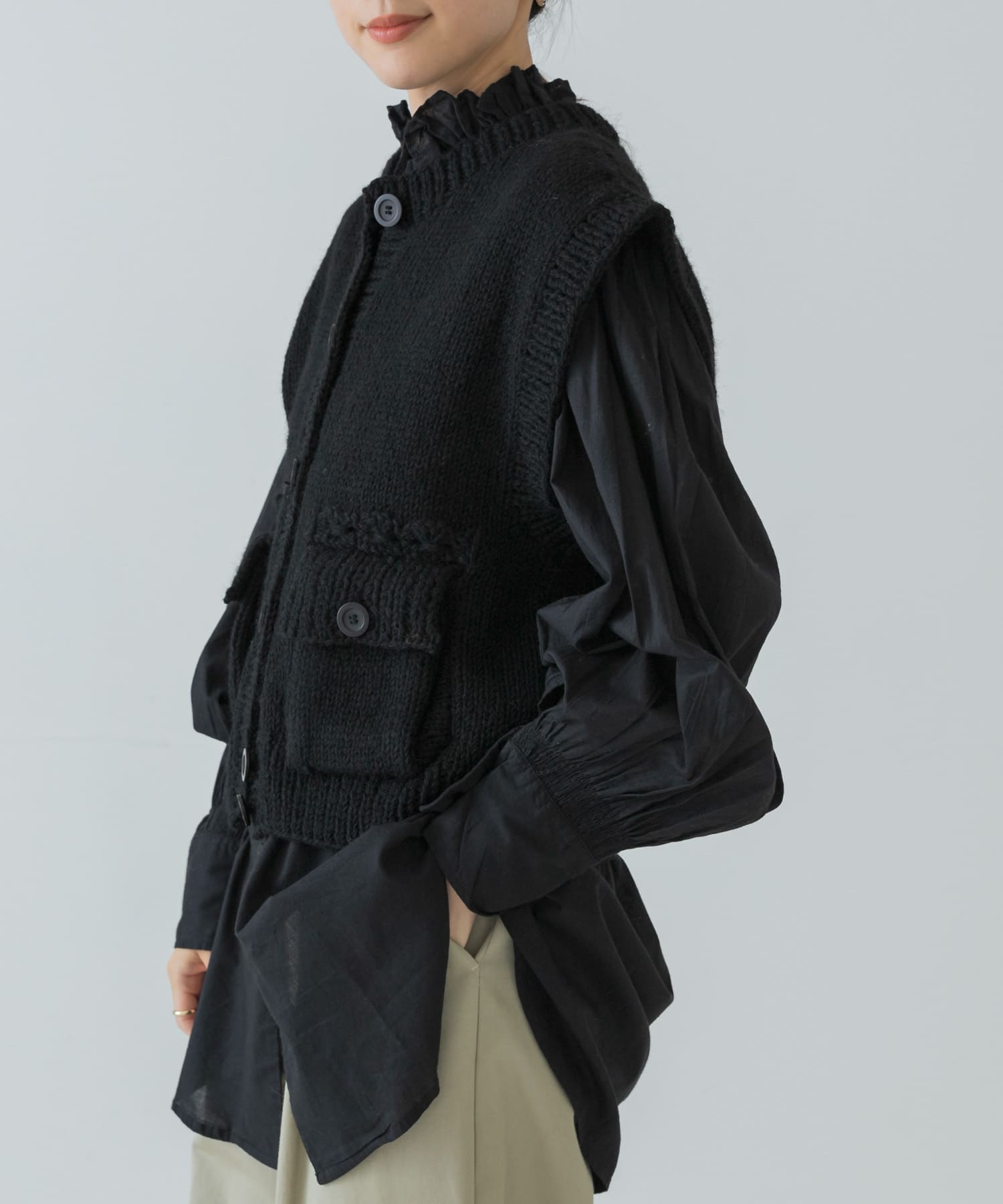 身長：162cm サイズ：FREE