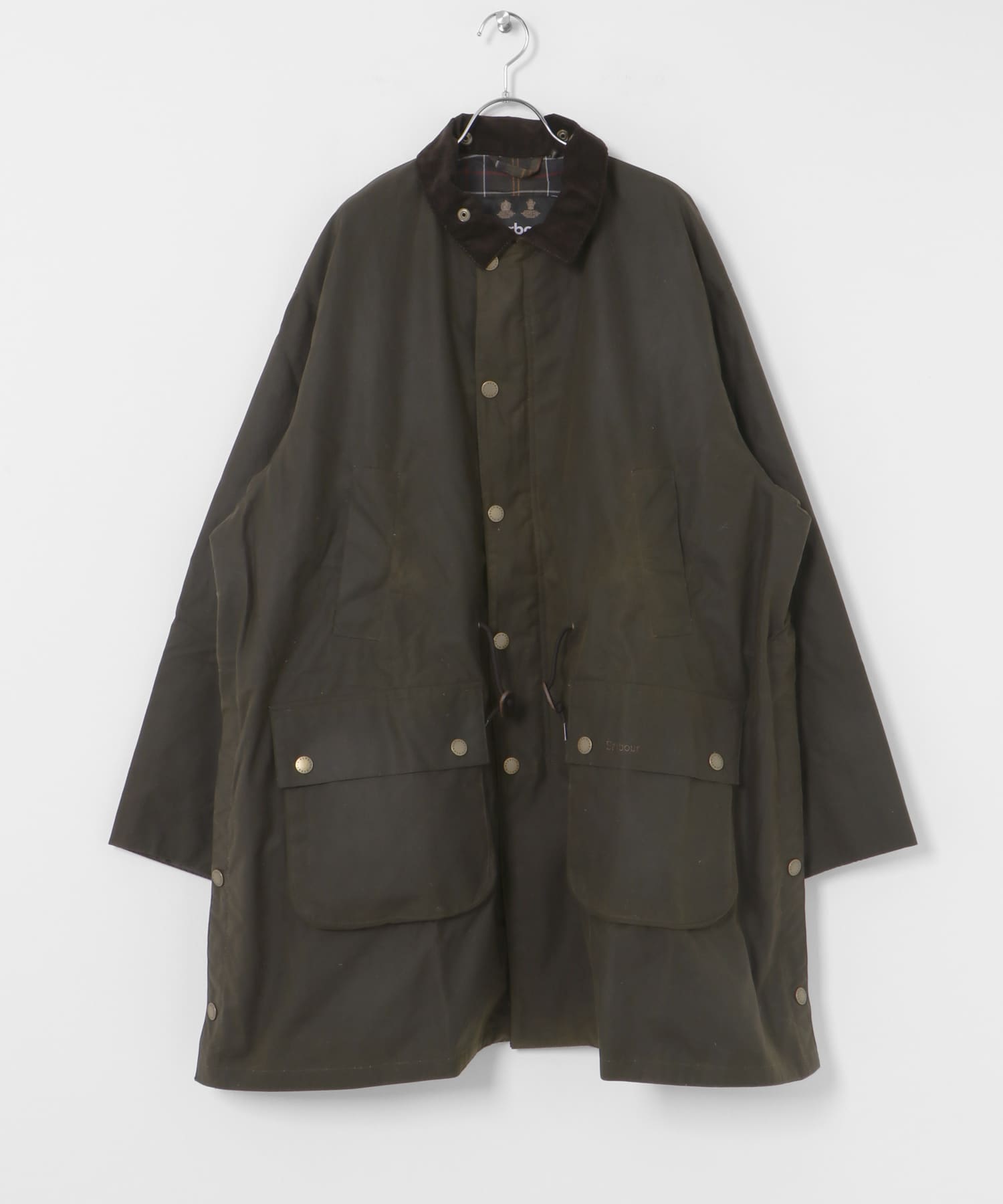 Barbour　BEDALE WAX TRENCH COAT OLIVE M