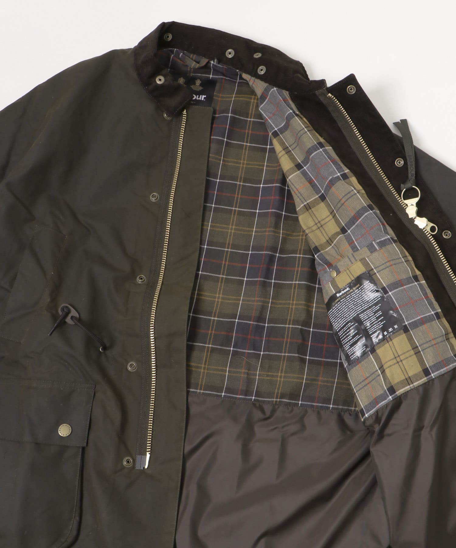 Barbour　BEDALE WAX TRENCH COAT OLIVE M