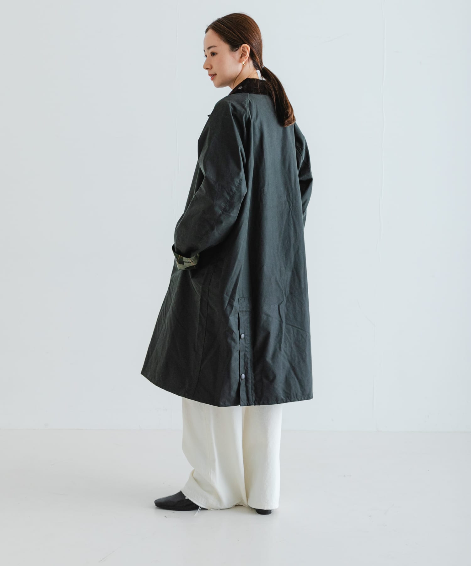 ★未使用Barbour 36 MODIFIED EXMOOR SAGE バブアー Barbour MODIFIED EXMOOR WAX COAT(36 SAGE): アウター｜URBAN