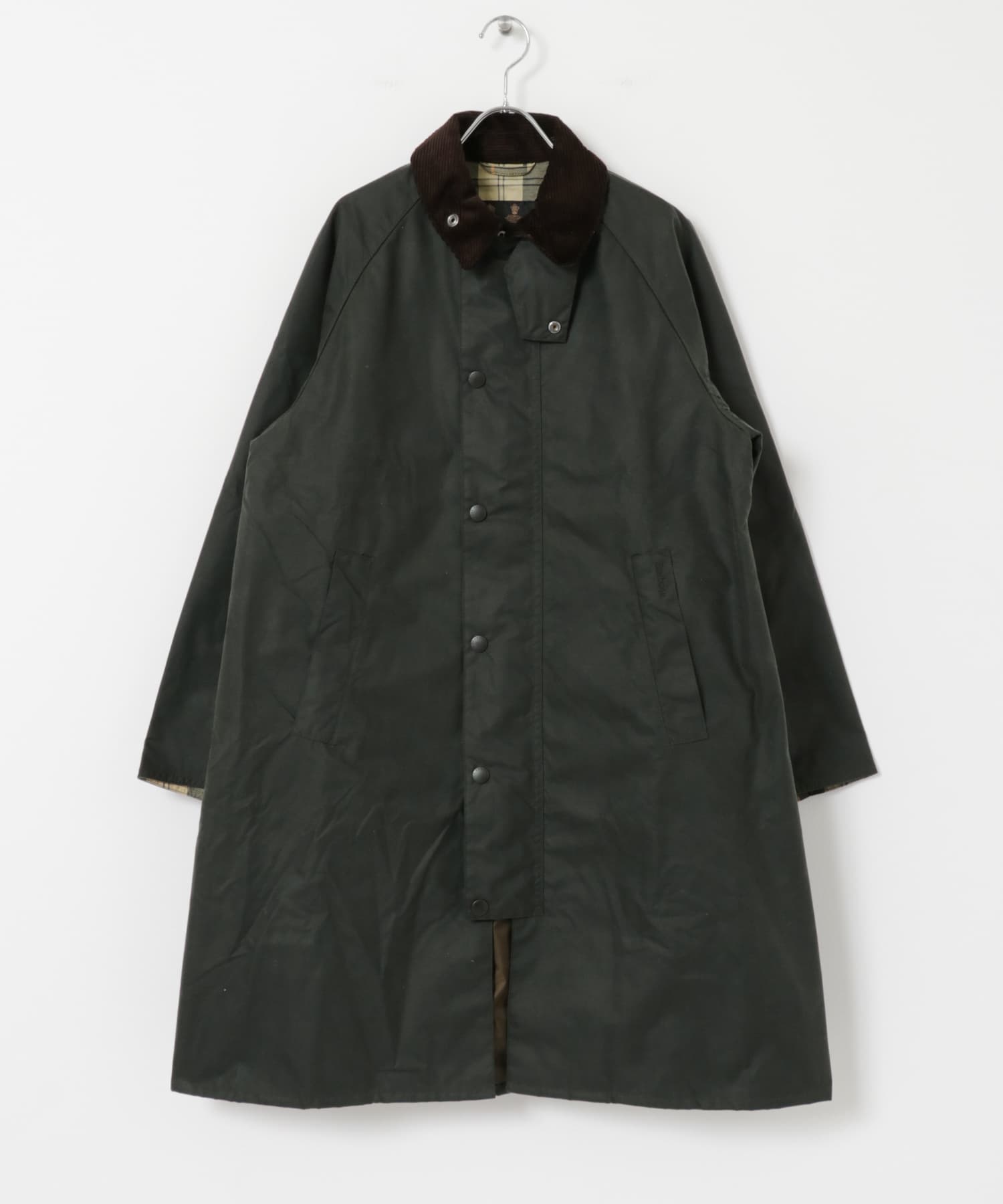 Barbour MODIFIED EXMOOR WAX COAT(36 SAGE): アウター｜URBAN
