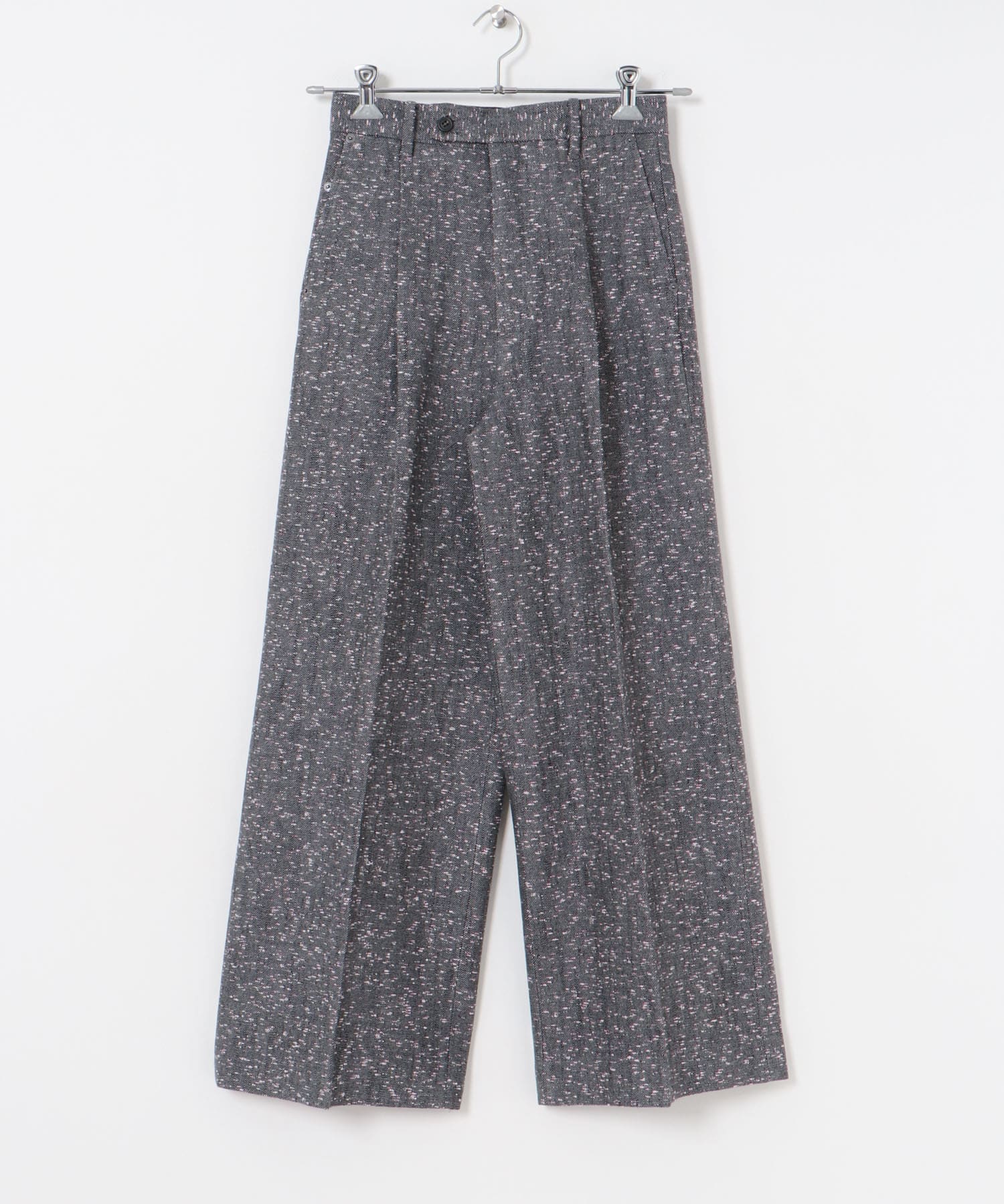 SATORU SASAKI　SINGLE-TUCKED TROUSERS