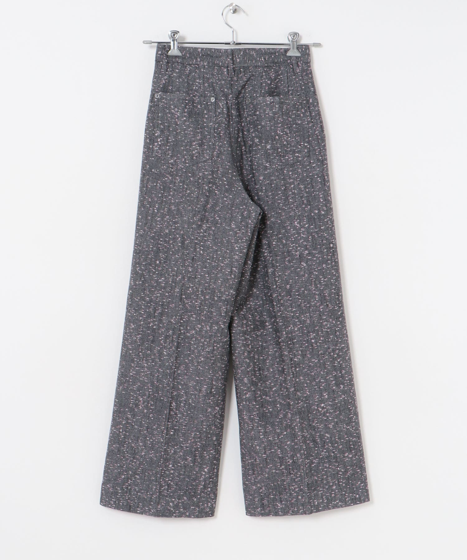 SATORU SASAKI　SINGLE-TUCKED TROUSERS GRAY 2
