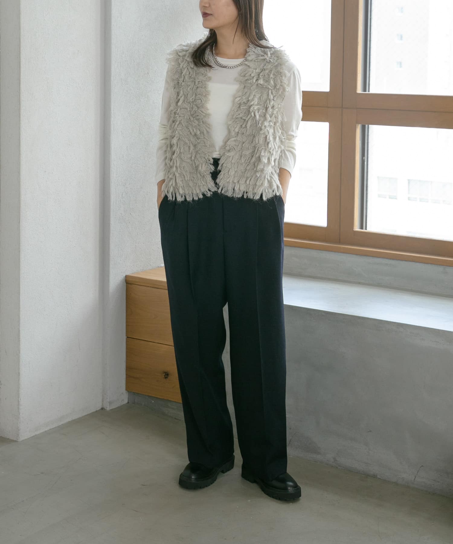 身長：163cm サイズ：38