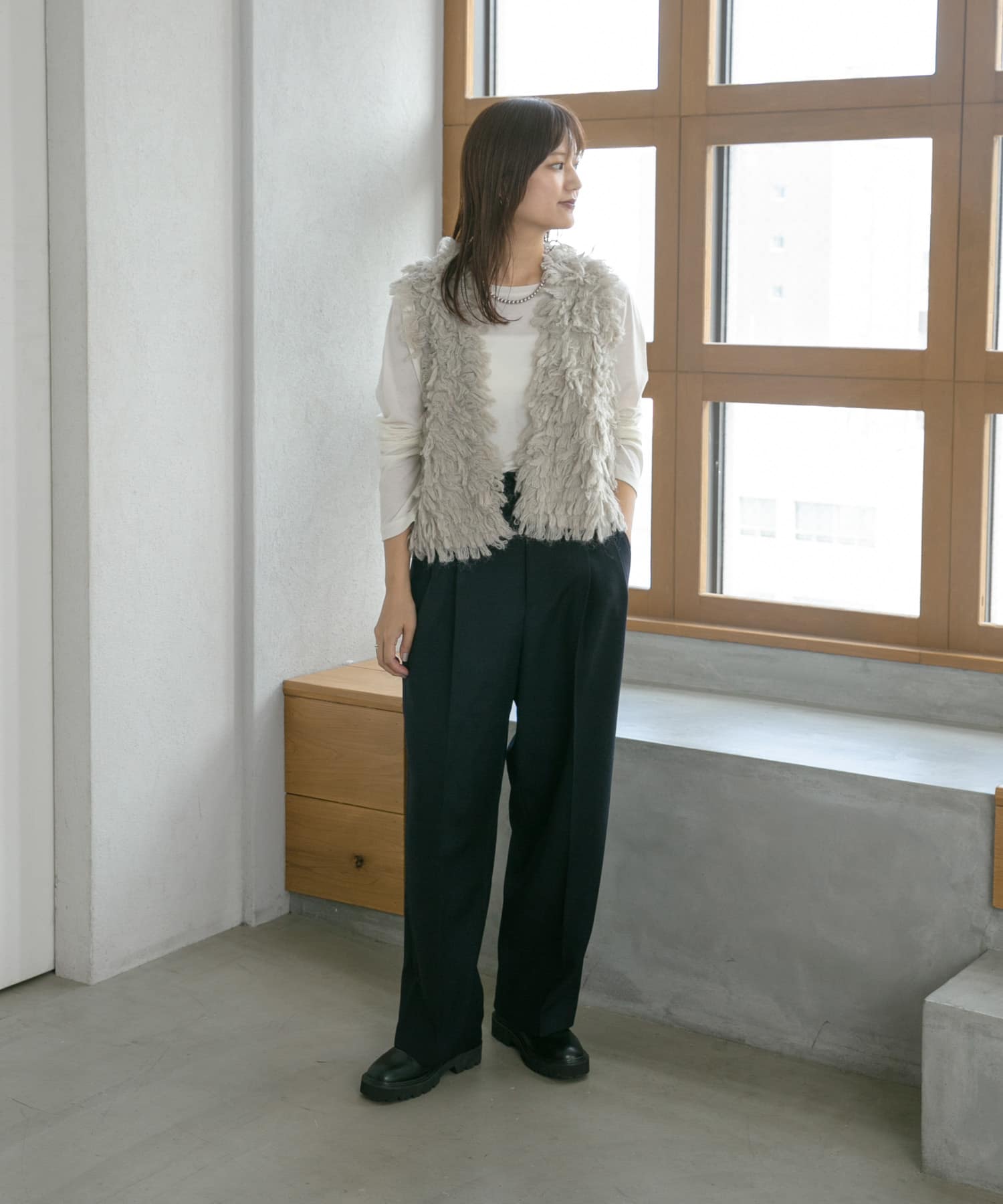 身長：163cm サイズ：38