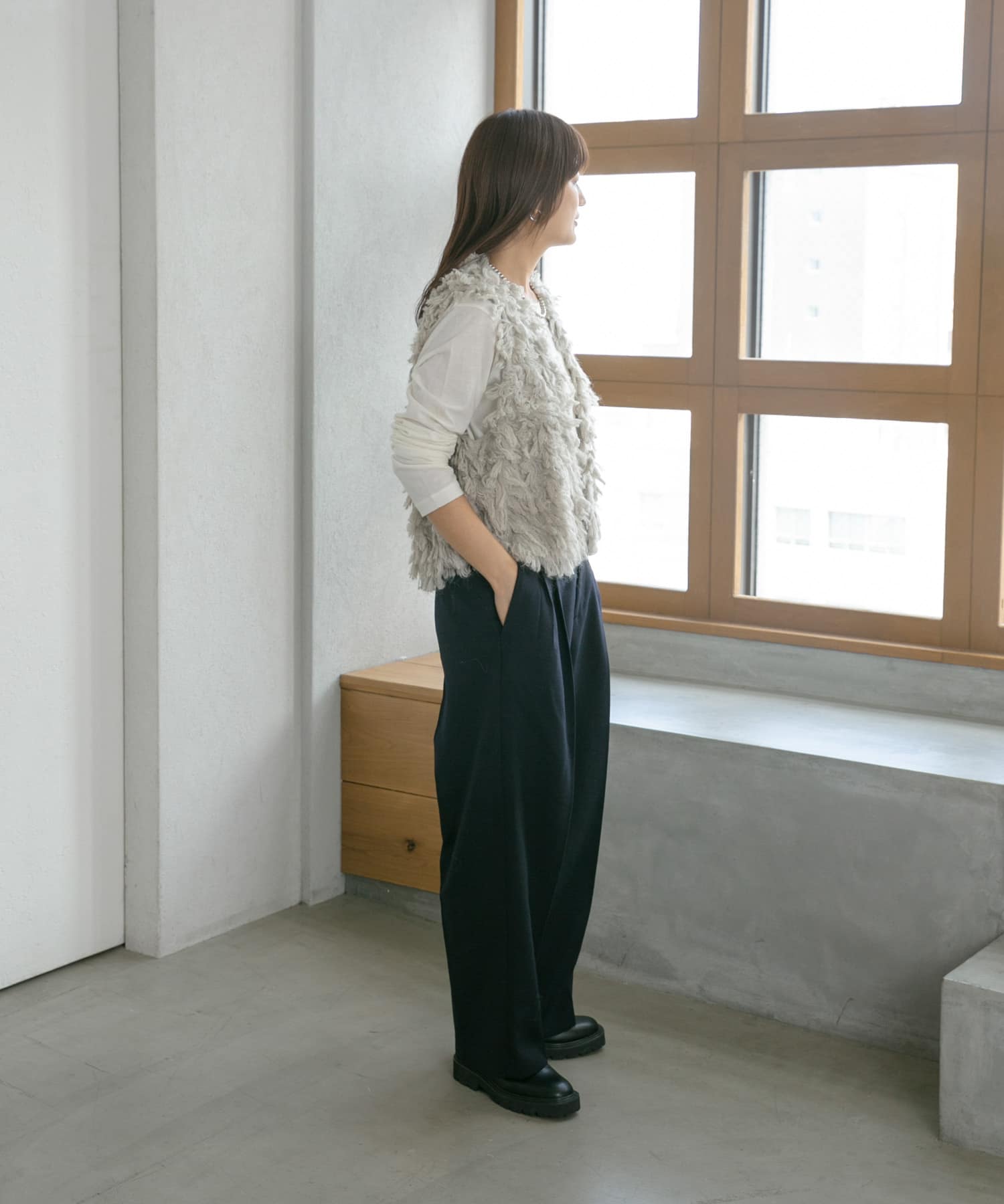身長：163cm サイズ：38