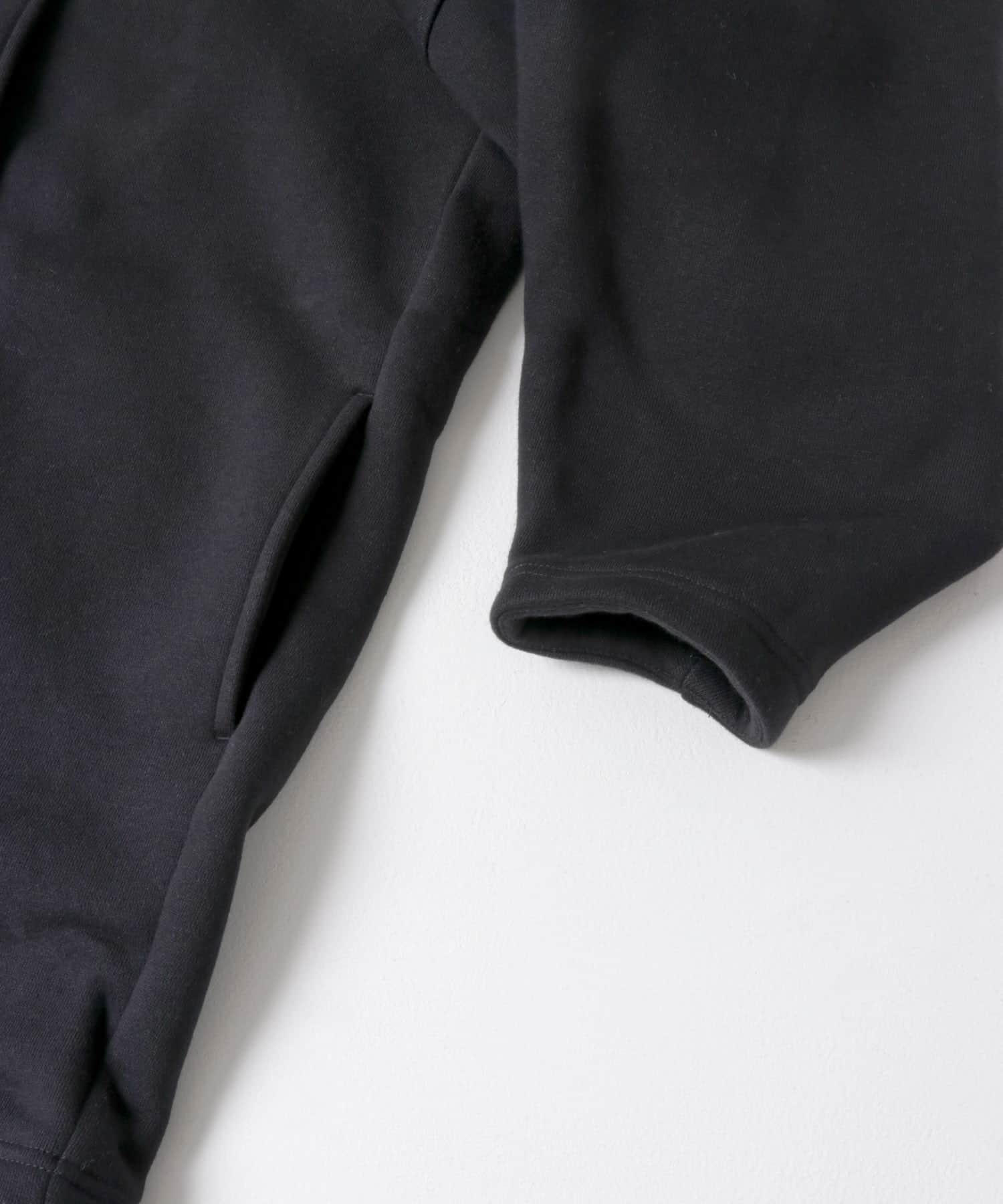 SEEALL　HAORI SWEAT JACKET BLACK M