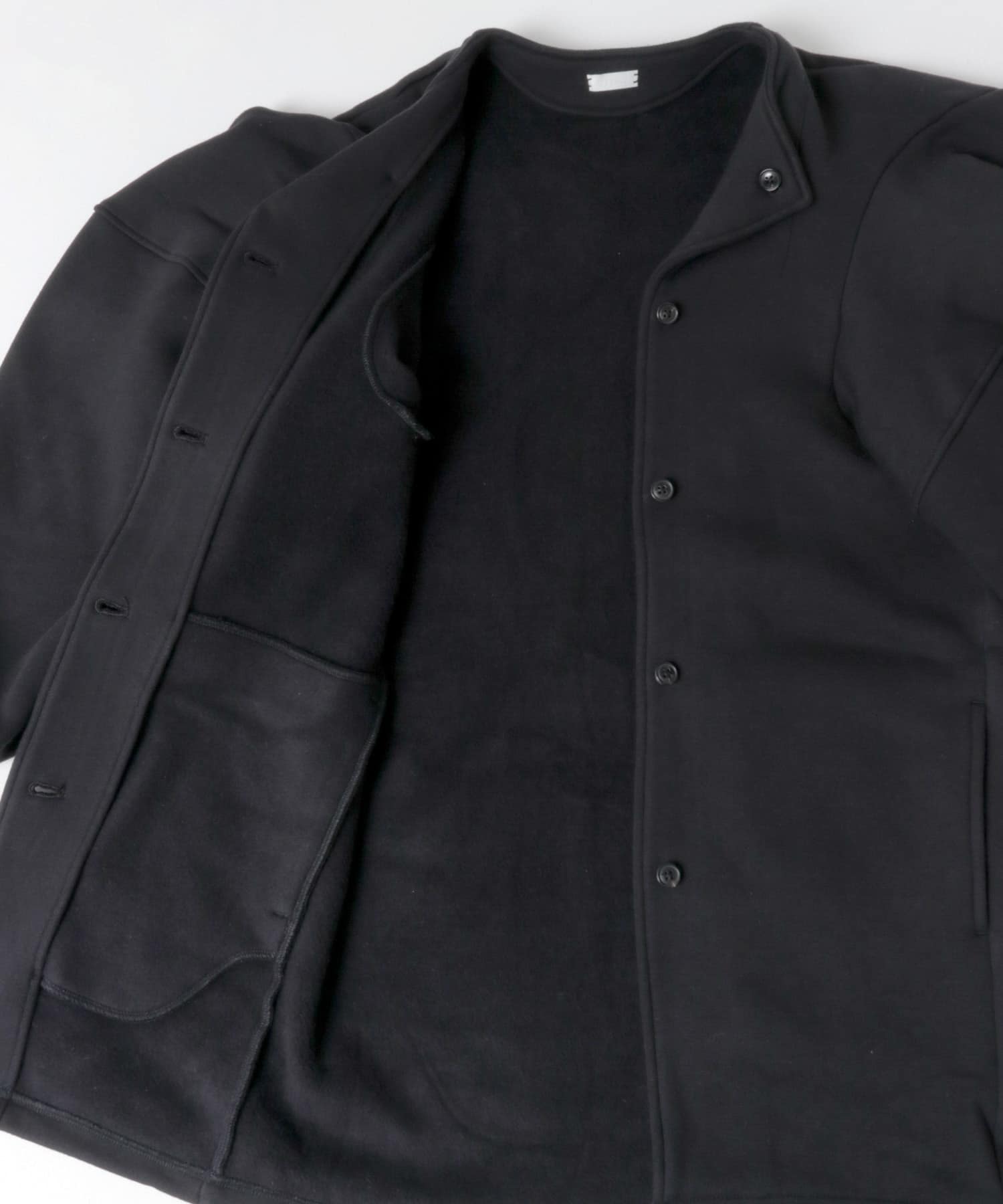 SEEALL　HAORI SWEAT JACKET BLACK M