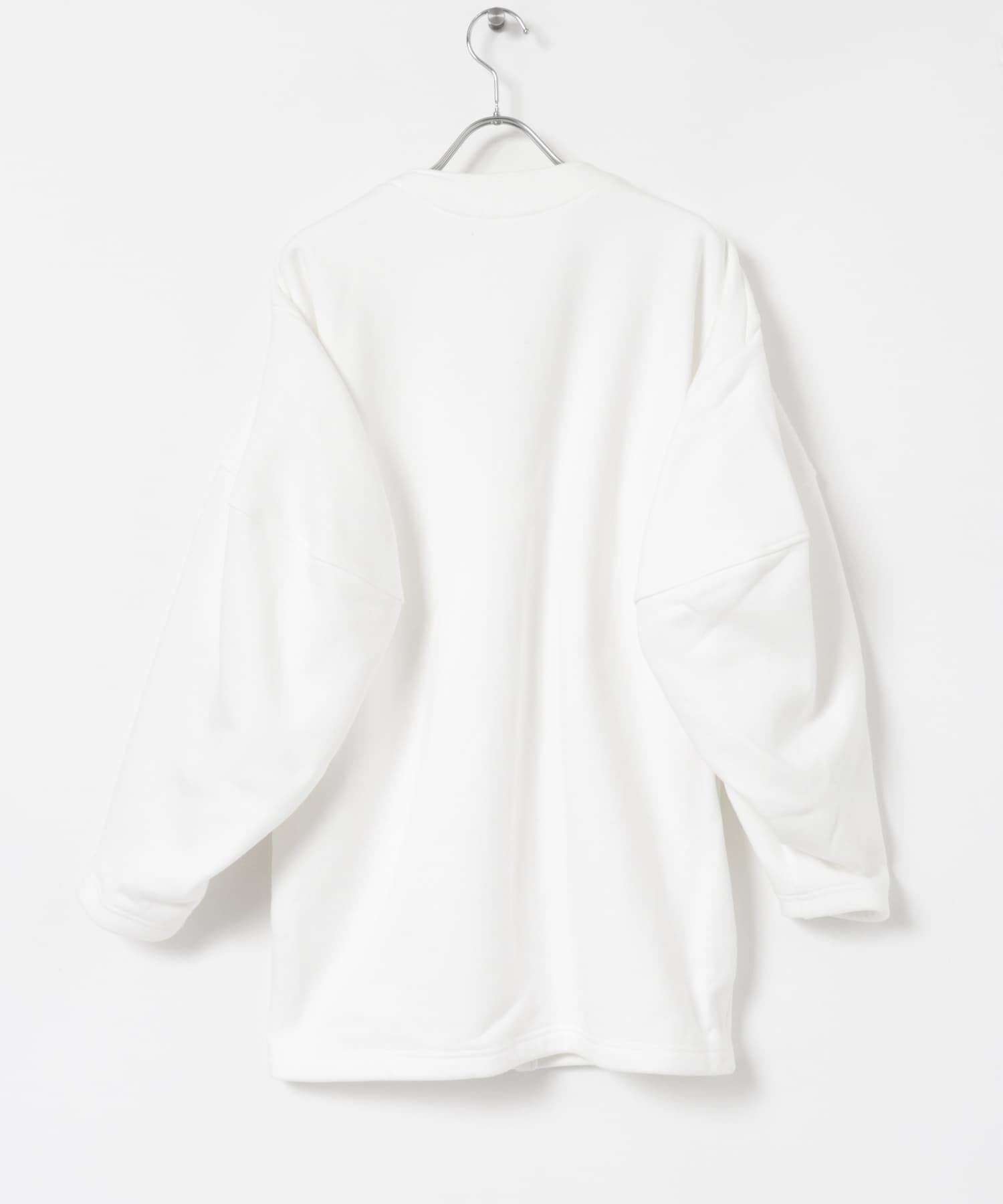 SEEALL　HAORI SWEAT JACKET WHITE M