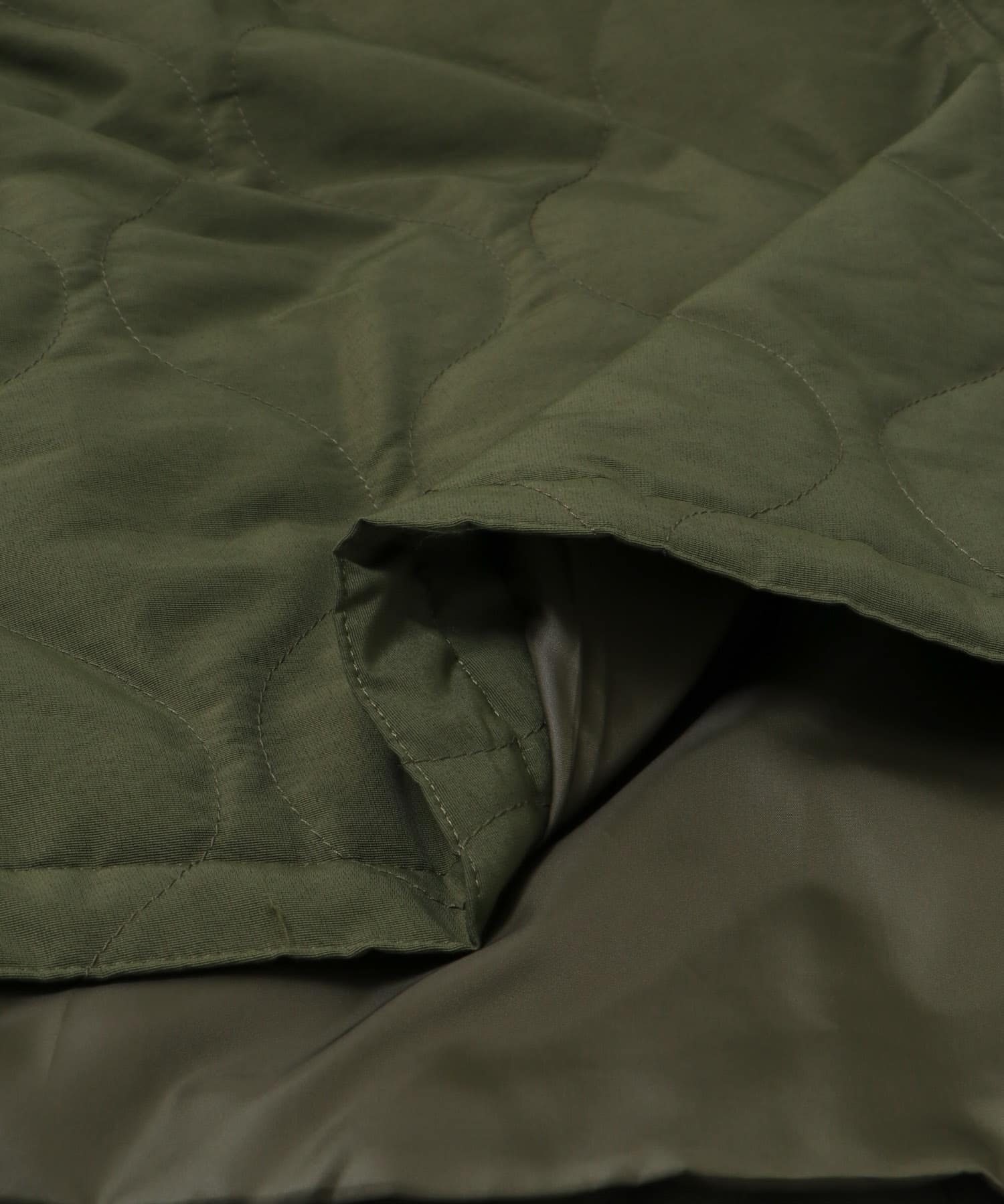 VACHEMENT　nylon jacket KHAKI FREE