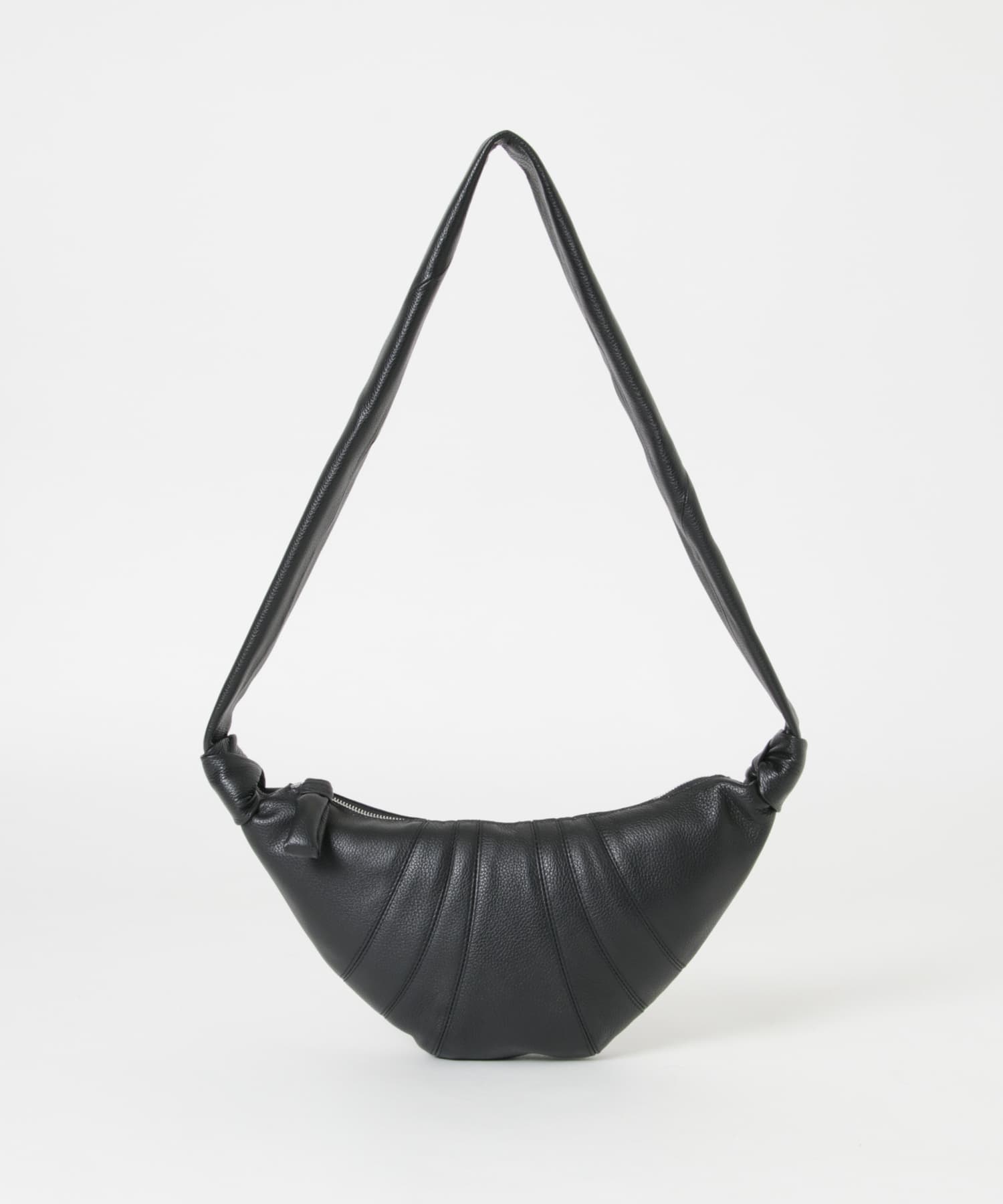LEMAIRE　SMALL CROISSANT BAG BLACK -