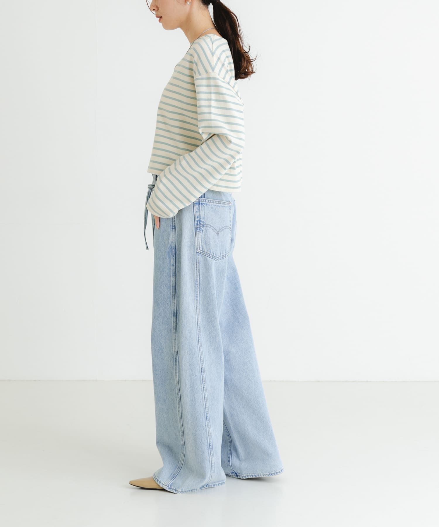 身長：162cm サイズ：27