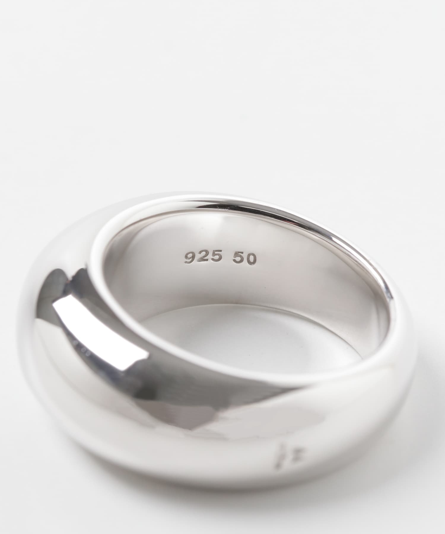 TOM WOOD　Ice Ring Slim SILVER 50