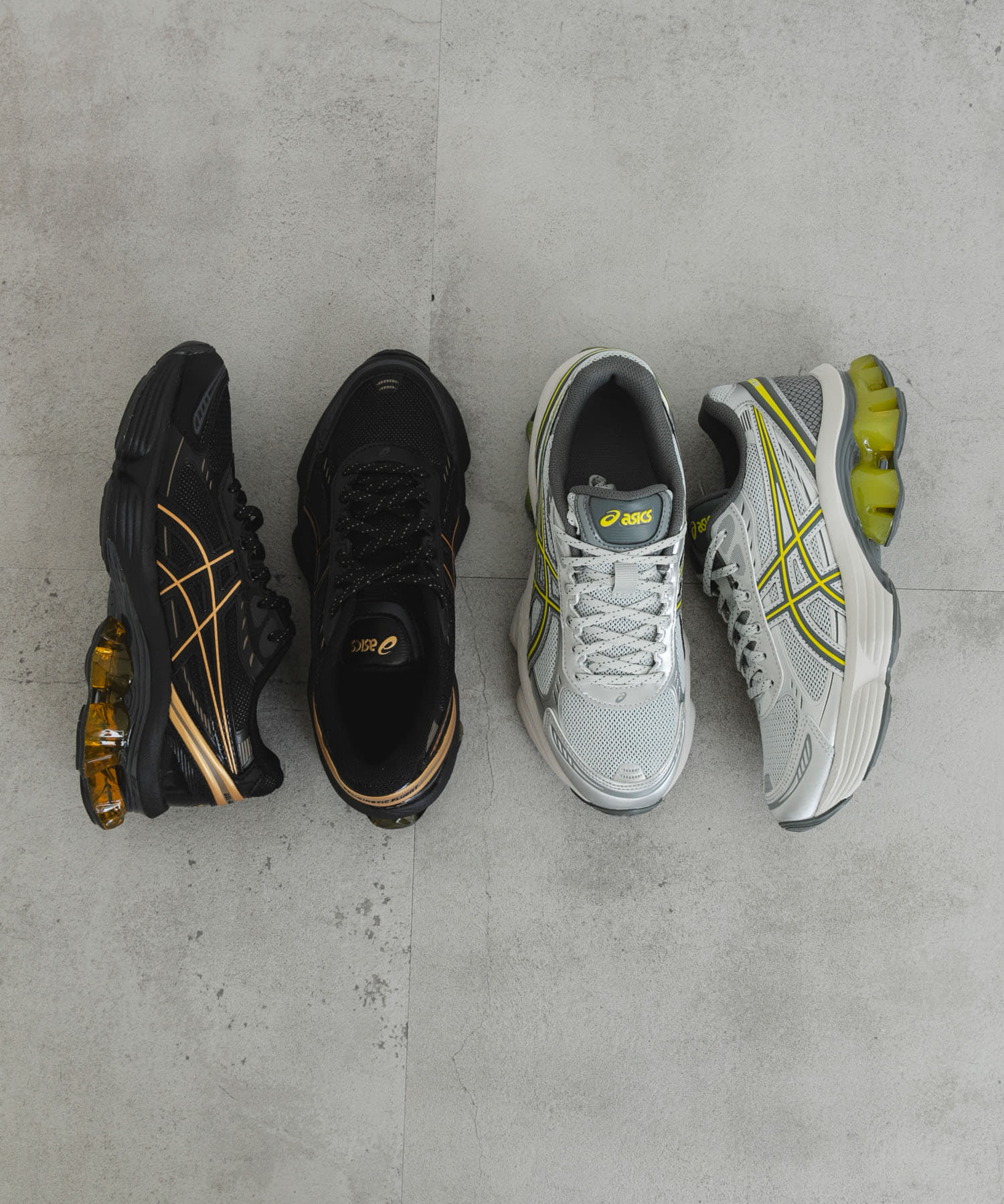 ASICS　GEL-KINETIC FLUENT GL GY/S GY 24
