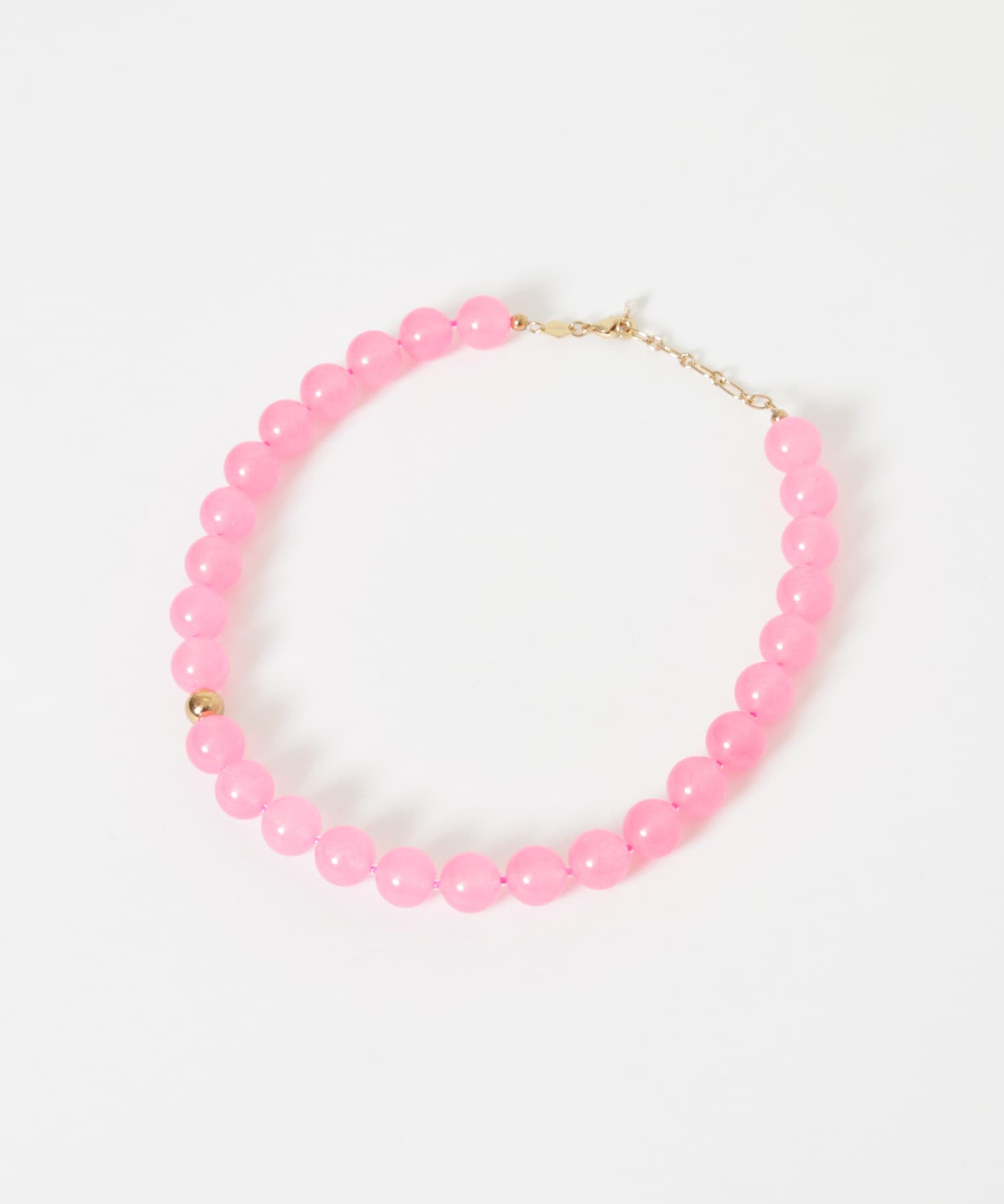 ANNI LU　Pink Bubbles Necklace Pink -