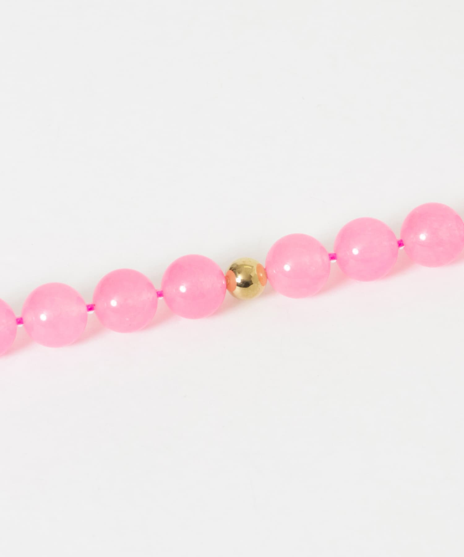 ANNI LU　Pink Bubbles Necklace Pink -