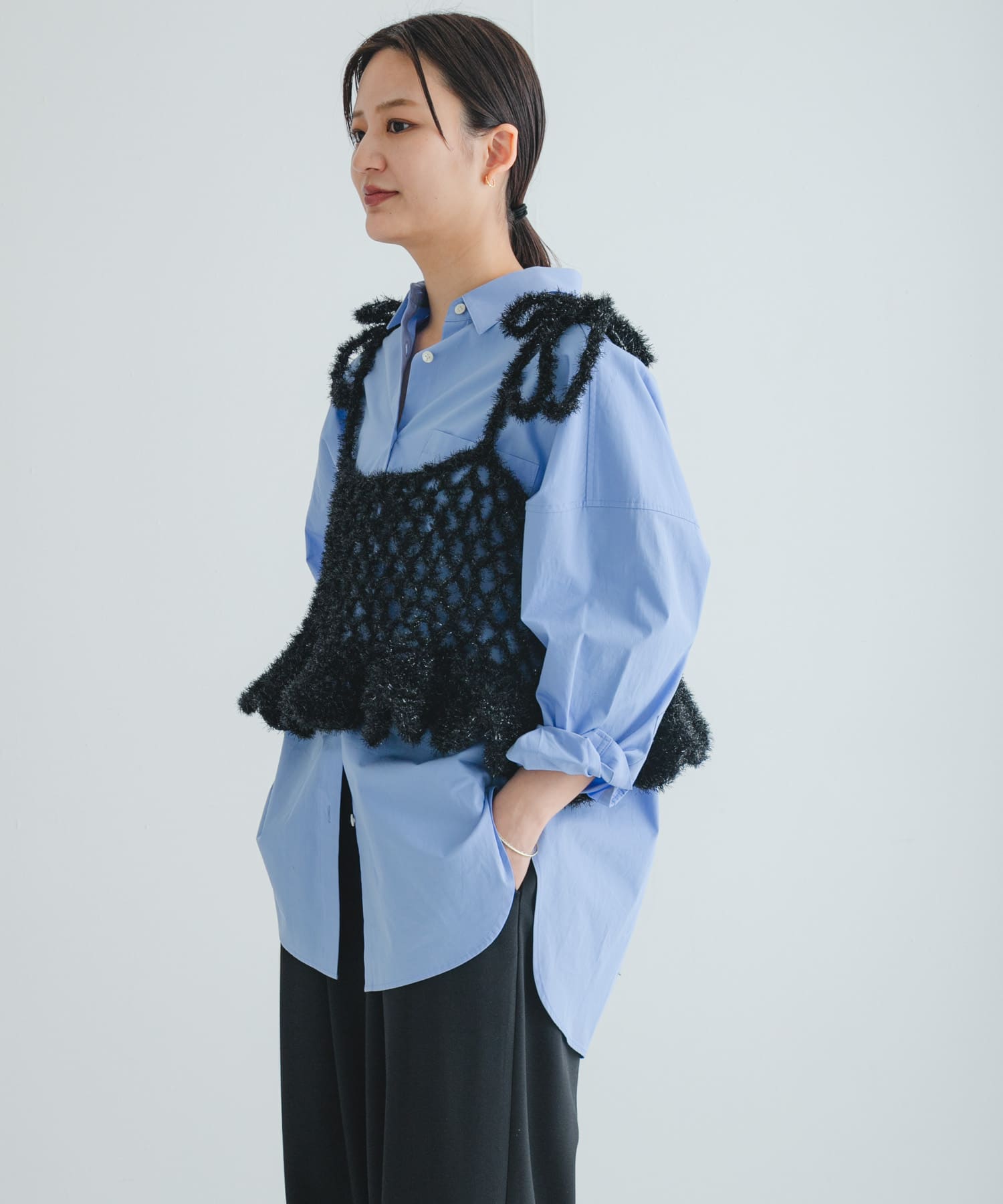 身長：163cm サイズ：FREE