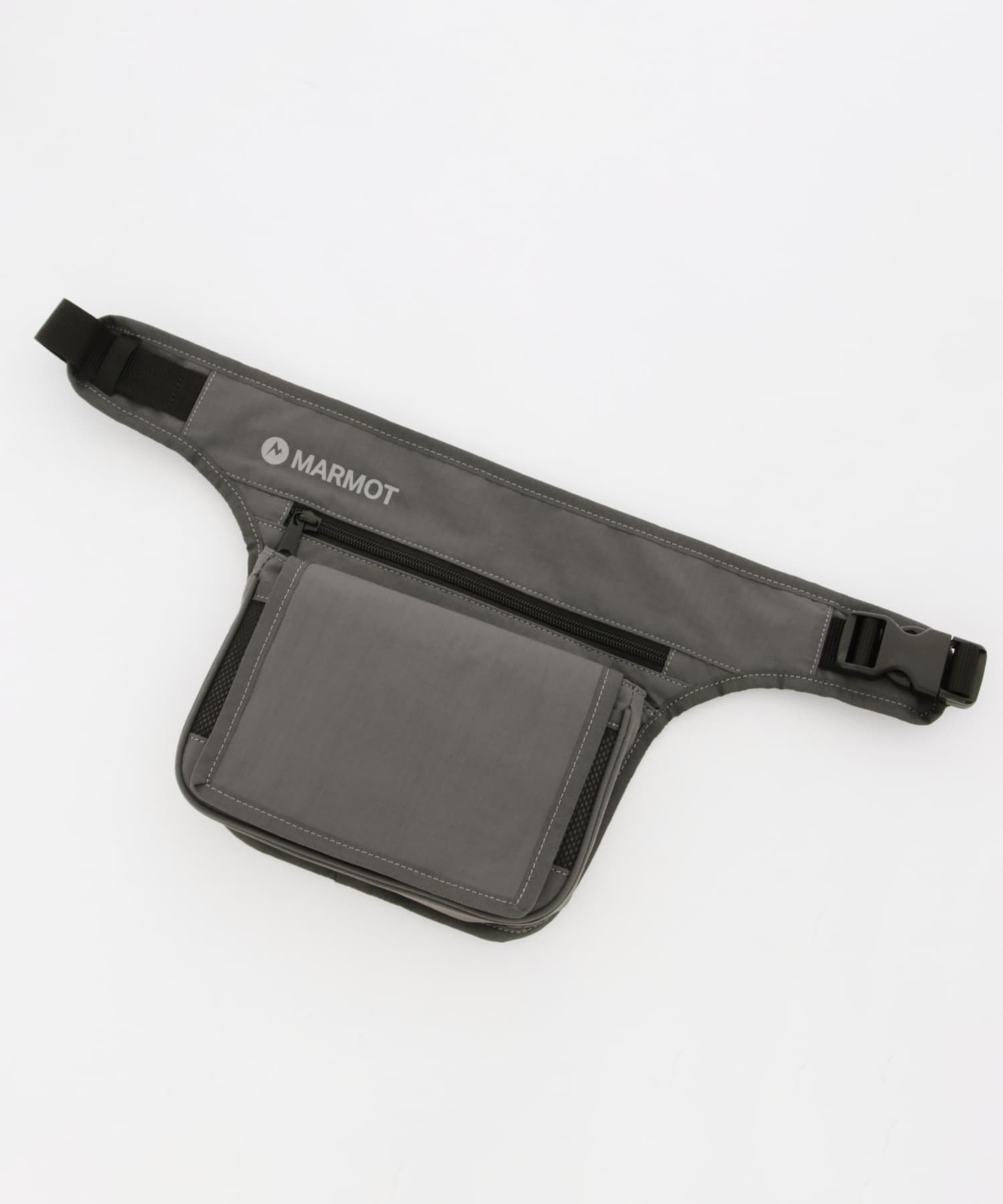 MARMOT CAPITAL　WAIST BAG GRAY one