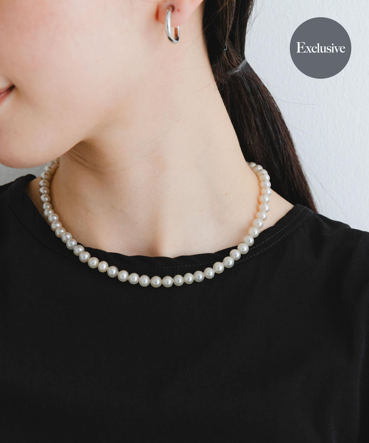 『別注』gren by M×URBAN RESEARCH　スフレパールチョーカー42cm