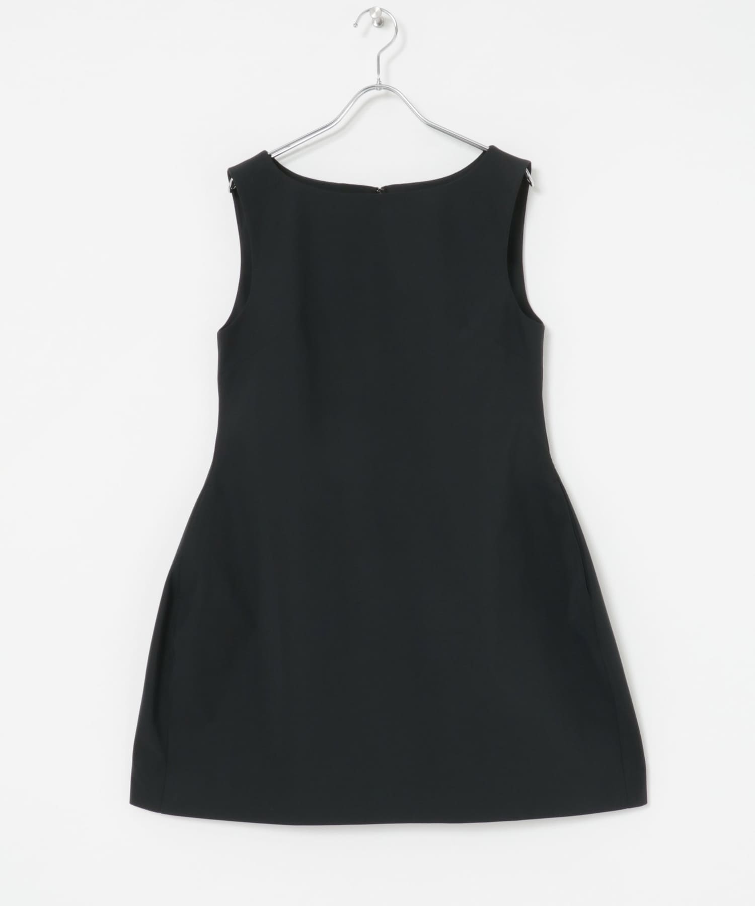 AMOMENTO TAFFETA MOCK NECK MINI DRESS(0 BROWN): ワンピース｜URBAN