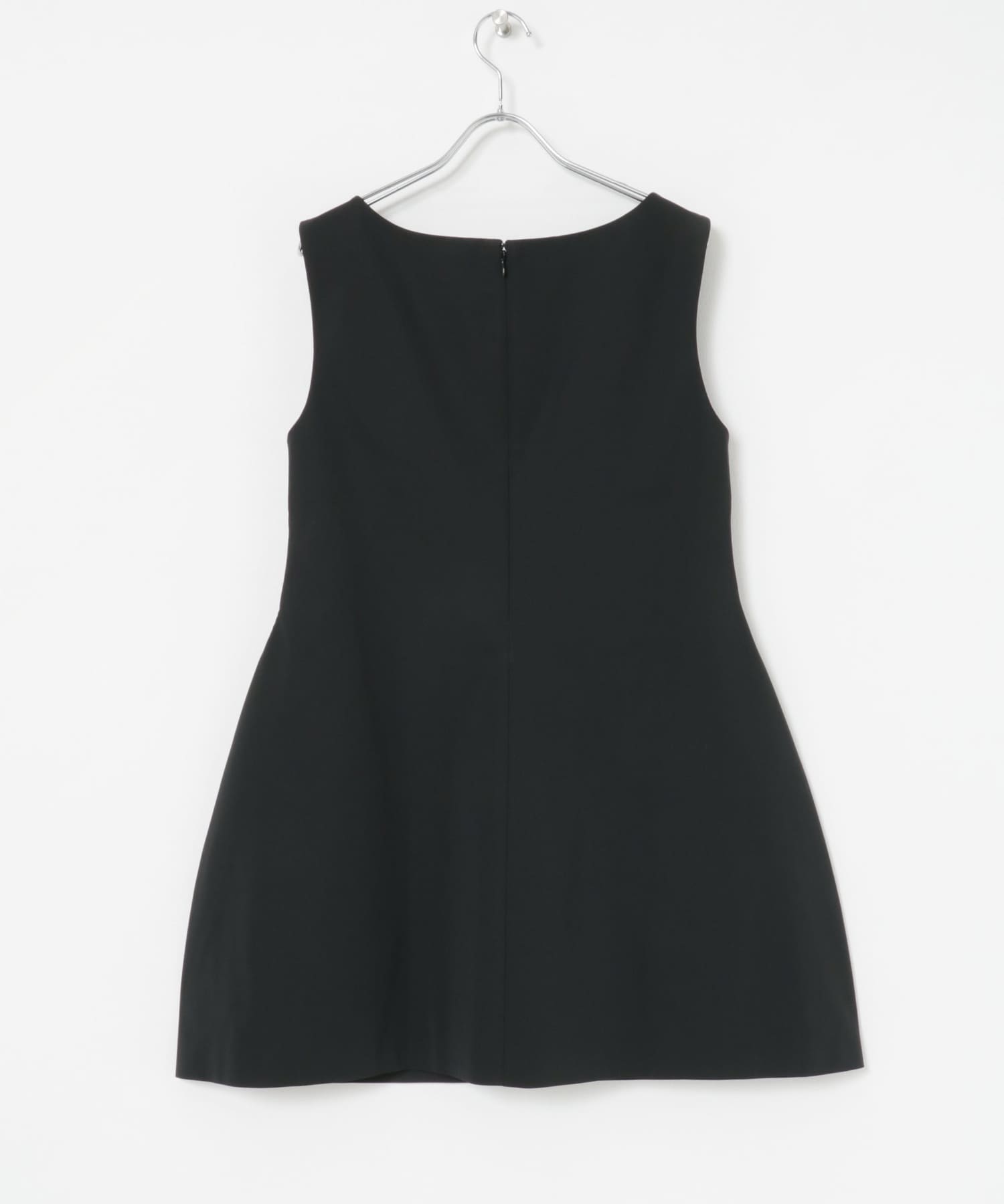 AMOMENTO　HOURGLASS MINI DRESS BLACK 1