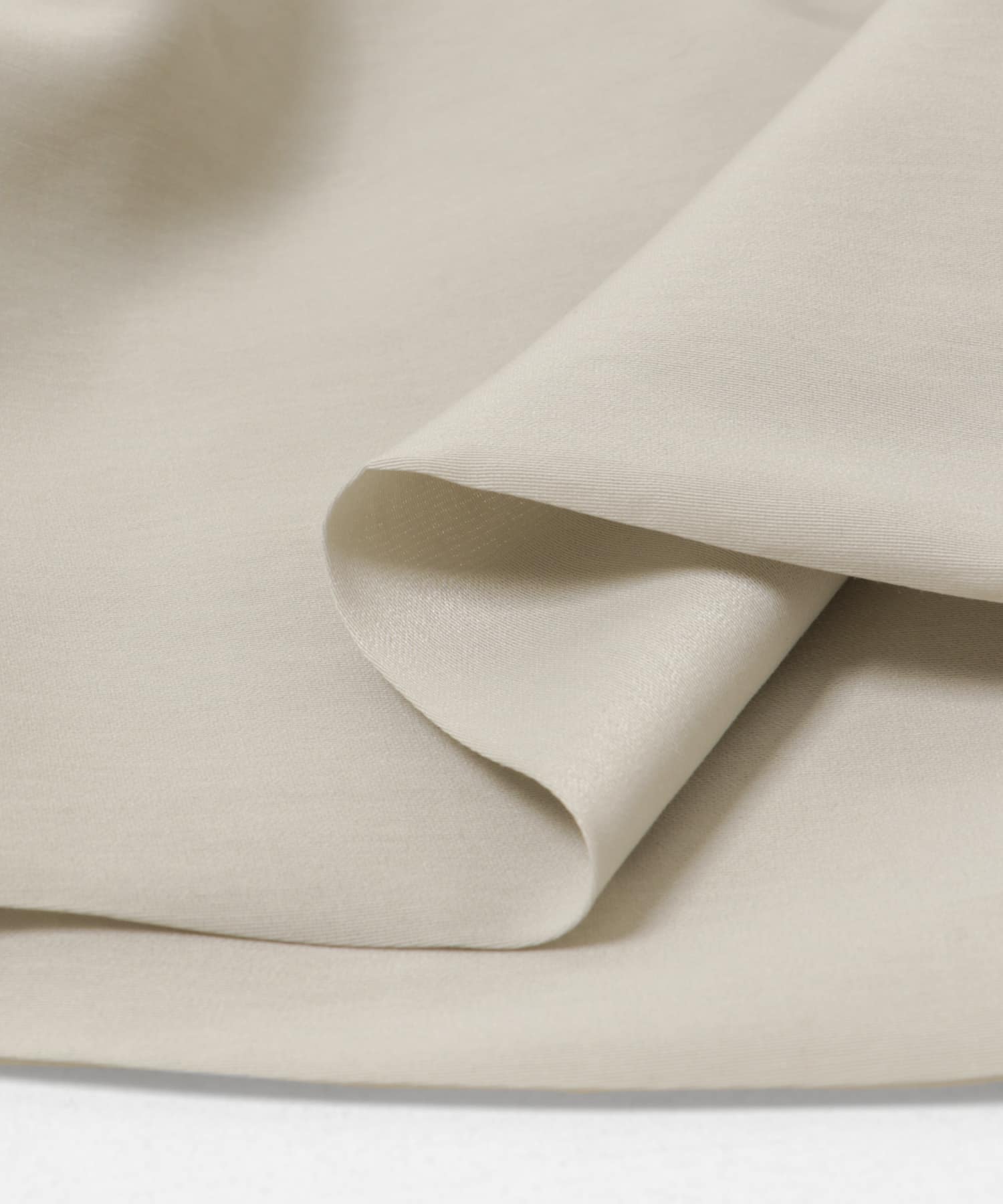 AMOMENTO　SHIRRING ORGANZA BELT SKIRT BEIGE 0