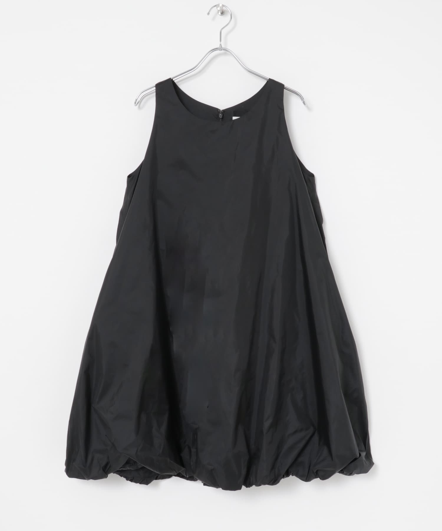 AMOMENTO　NYLON VOLUME MINI DRESS