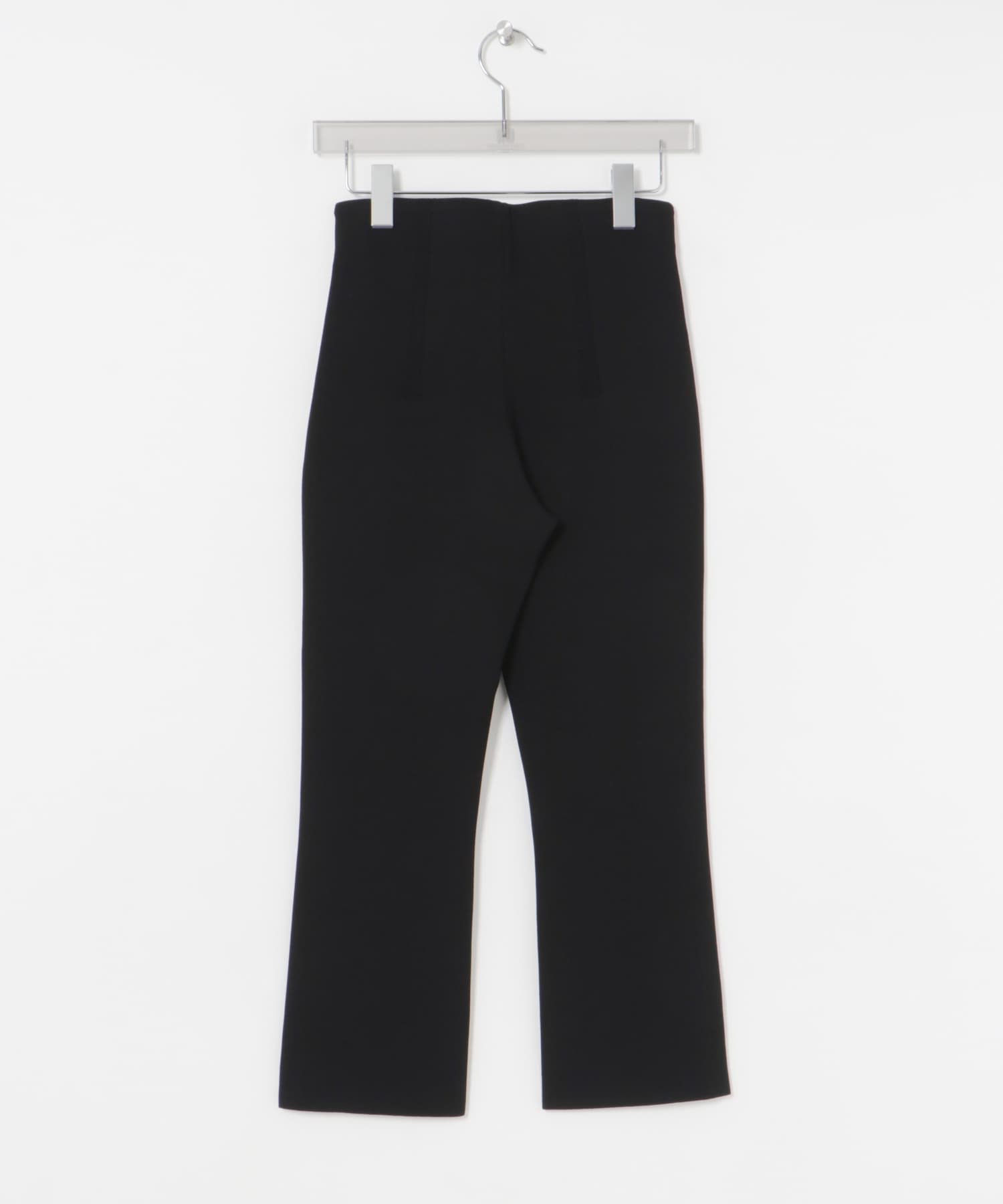 AMOMENTO　KNIT CAPRI PANTS BLACK 0