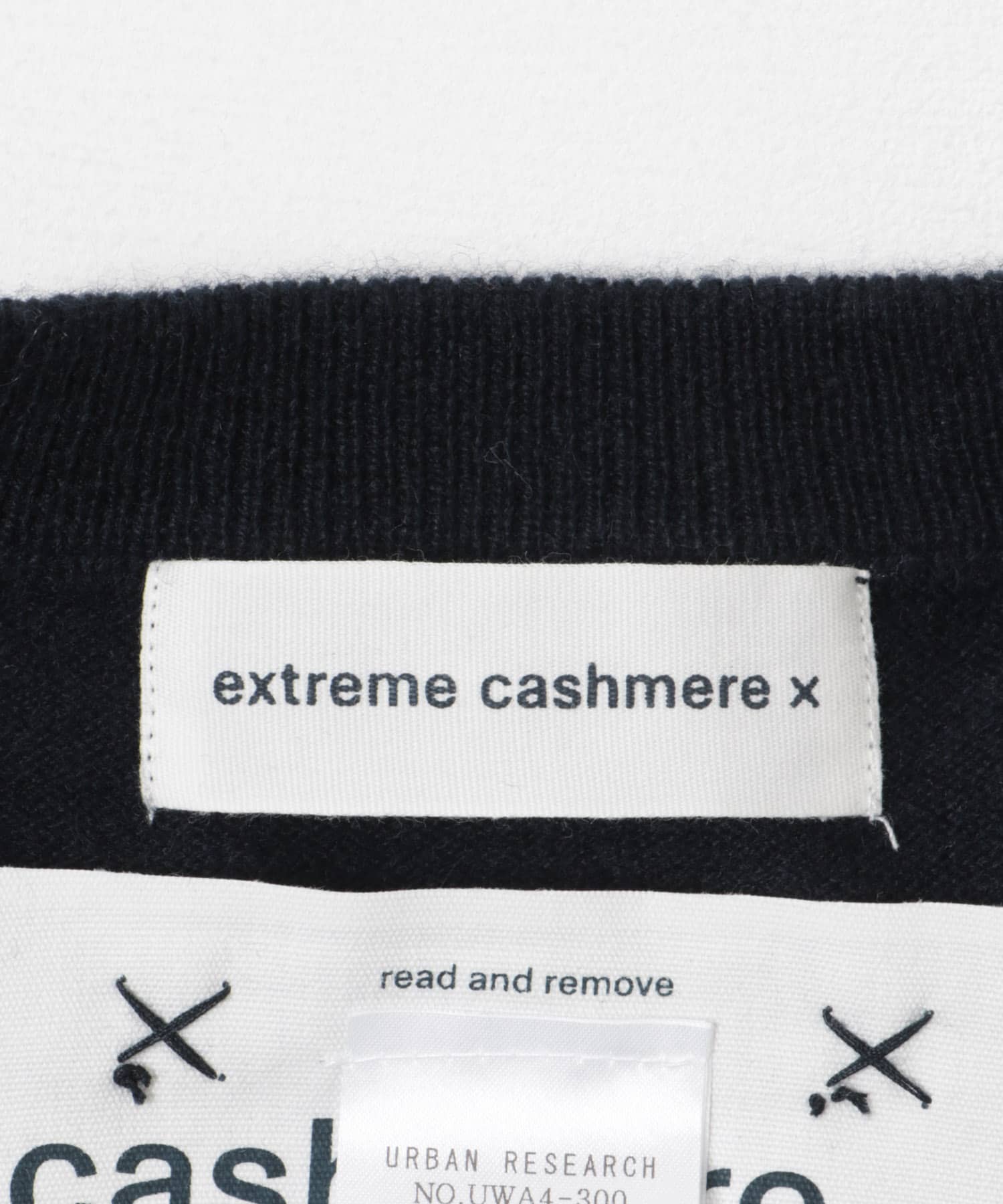 Extreme Cashmere　little 2 navy -