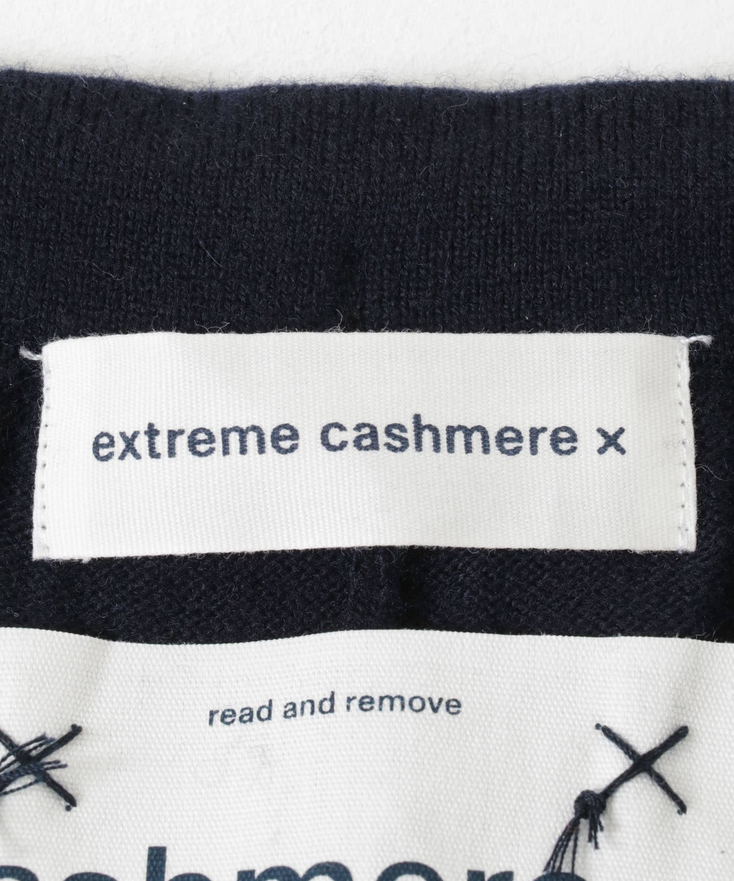 Extreme Cashmere　rush navy -
