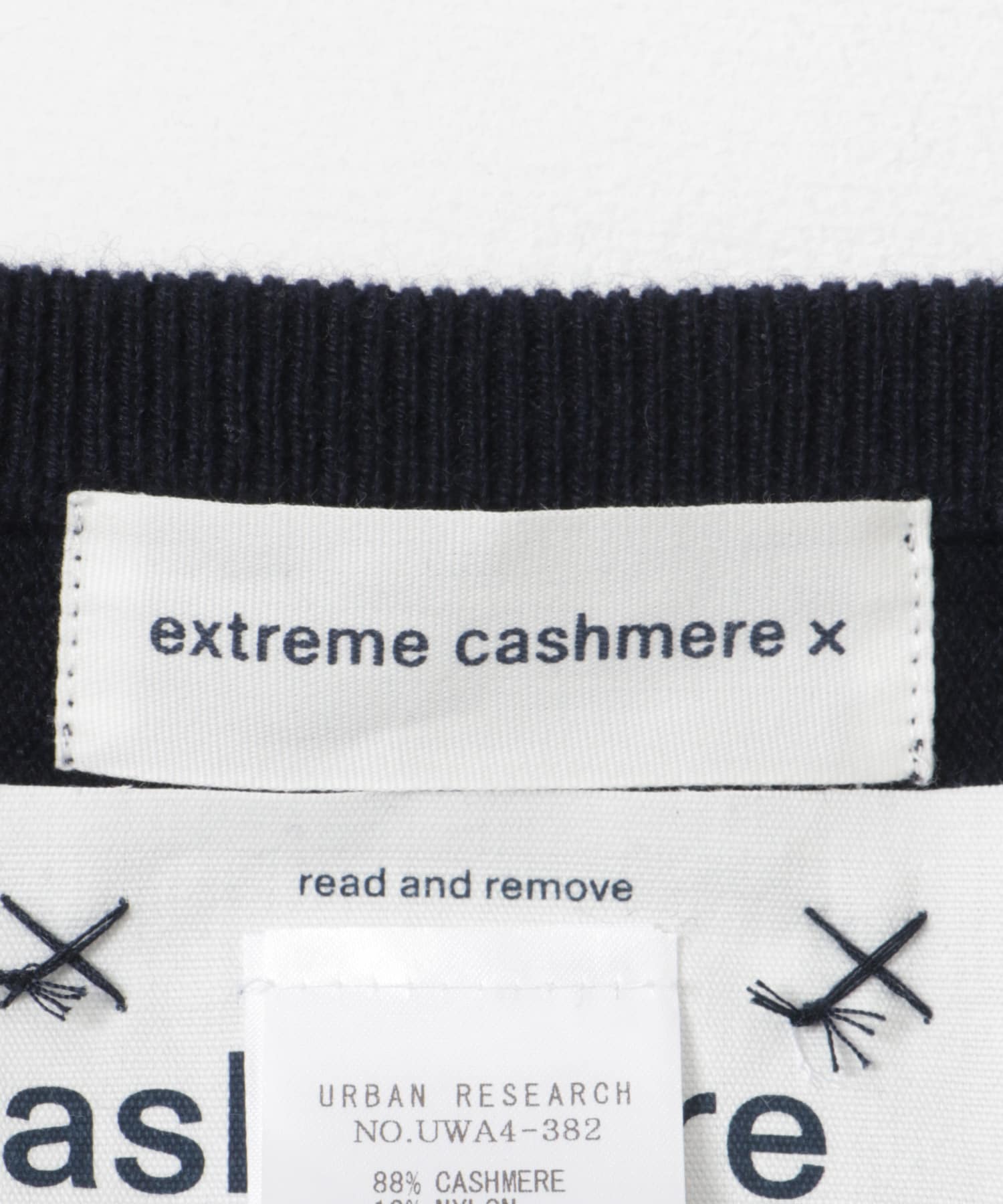 Extreme Cashmere　belle navy -