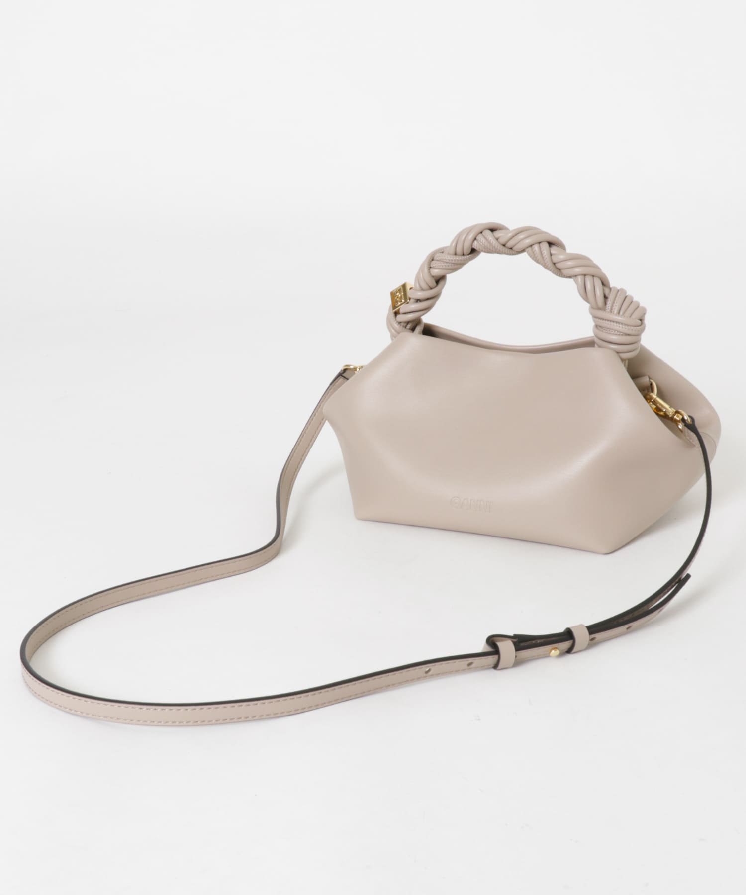 GANNI　Bou Bag Small OysterGray -