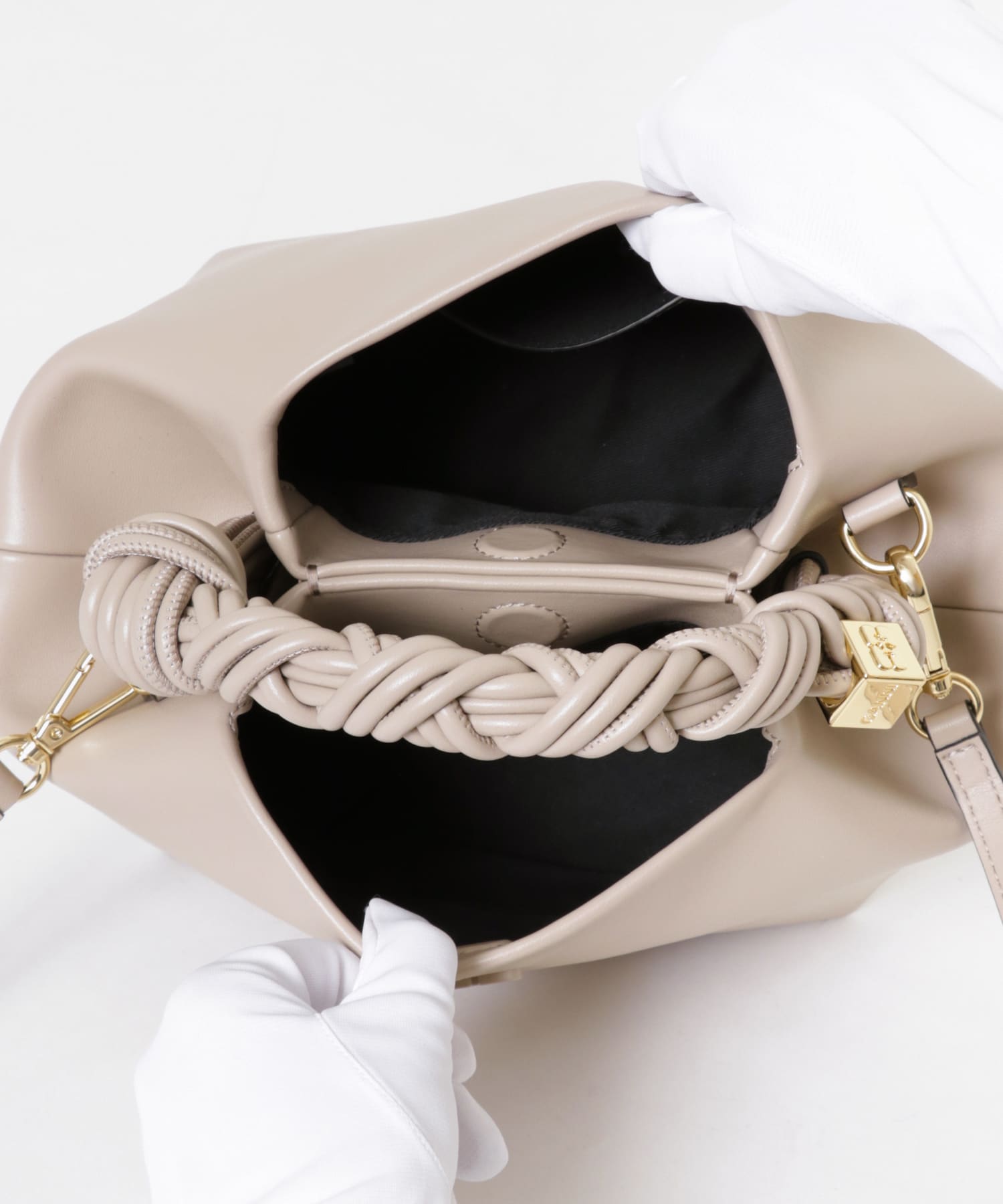 GANNI　Bou Bag Small OysterGray -