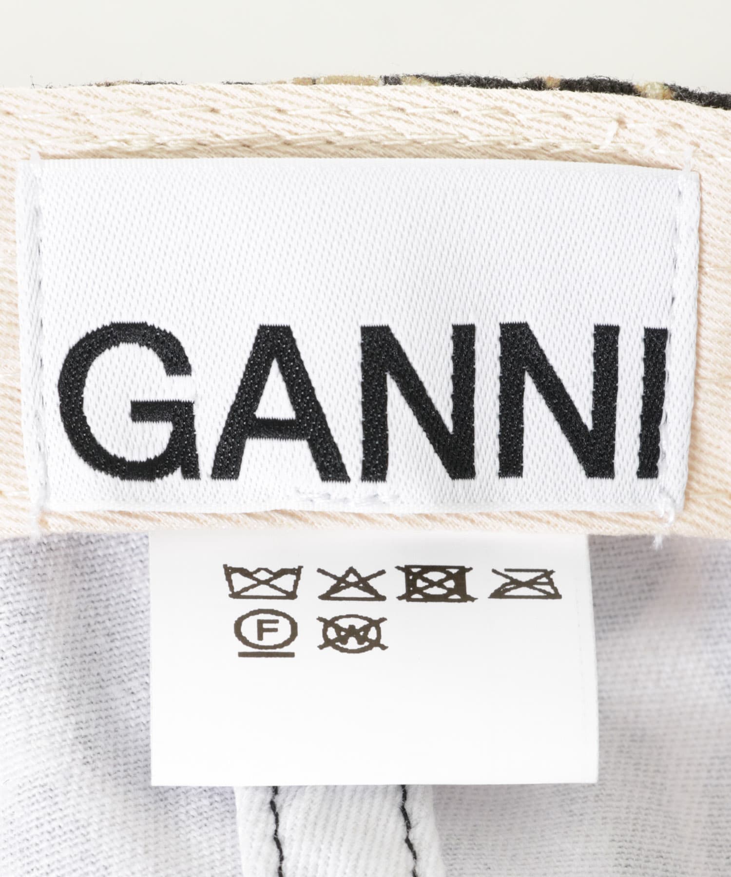 GANNI　Cap Hat Print Leopard -