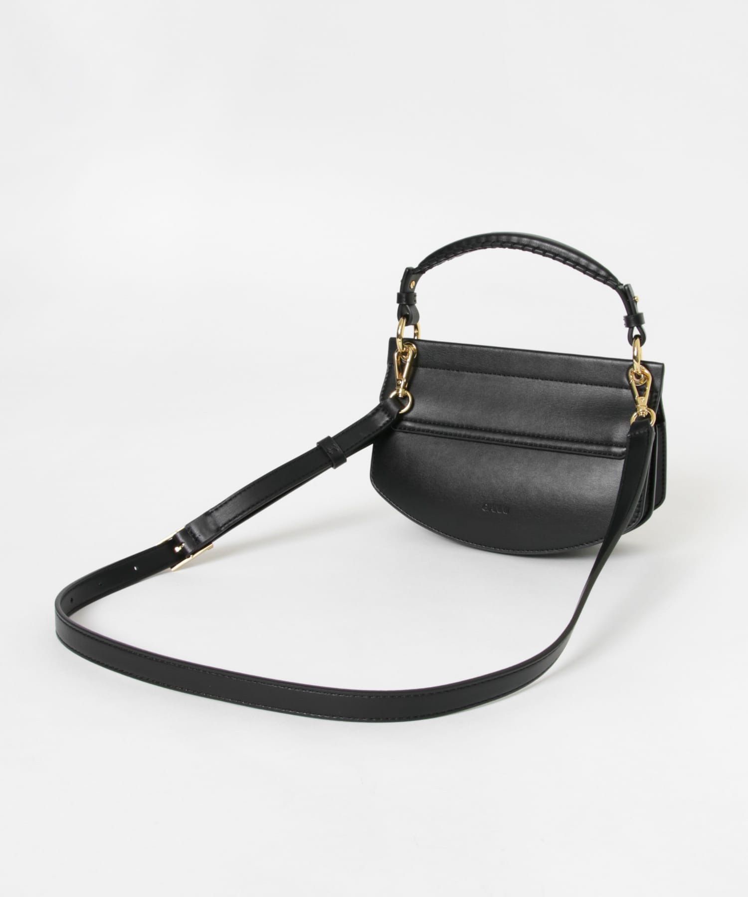 GANNI　Apo G Bag Mini Top Handle Black -