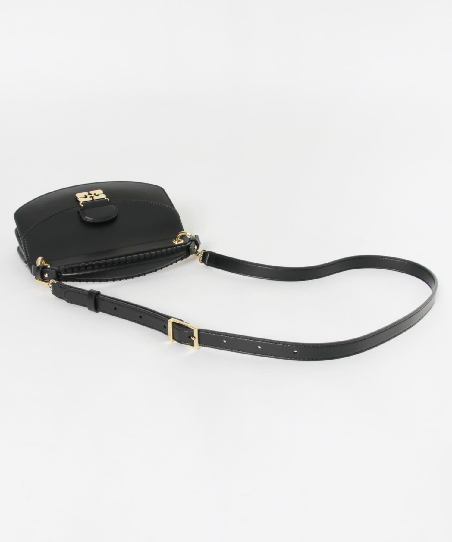 GANNI　Apo G Bag Mini Top Handle Black -