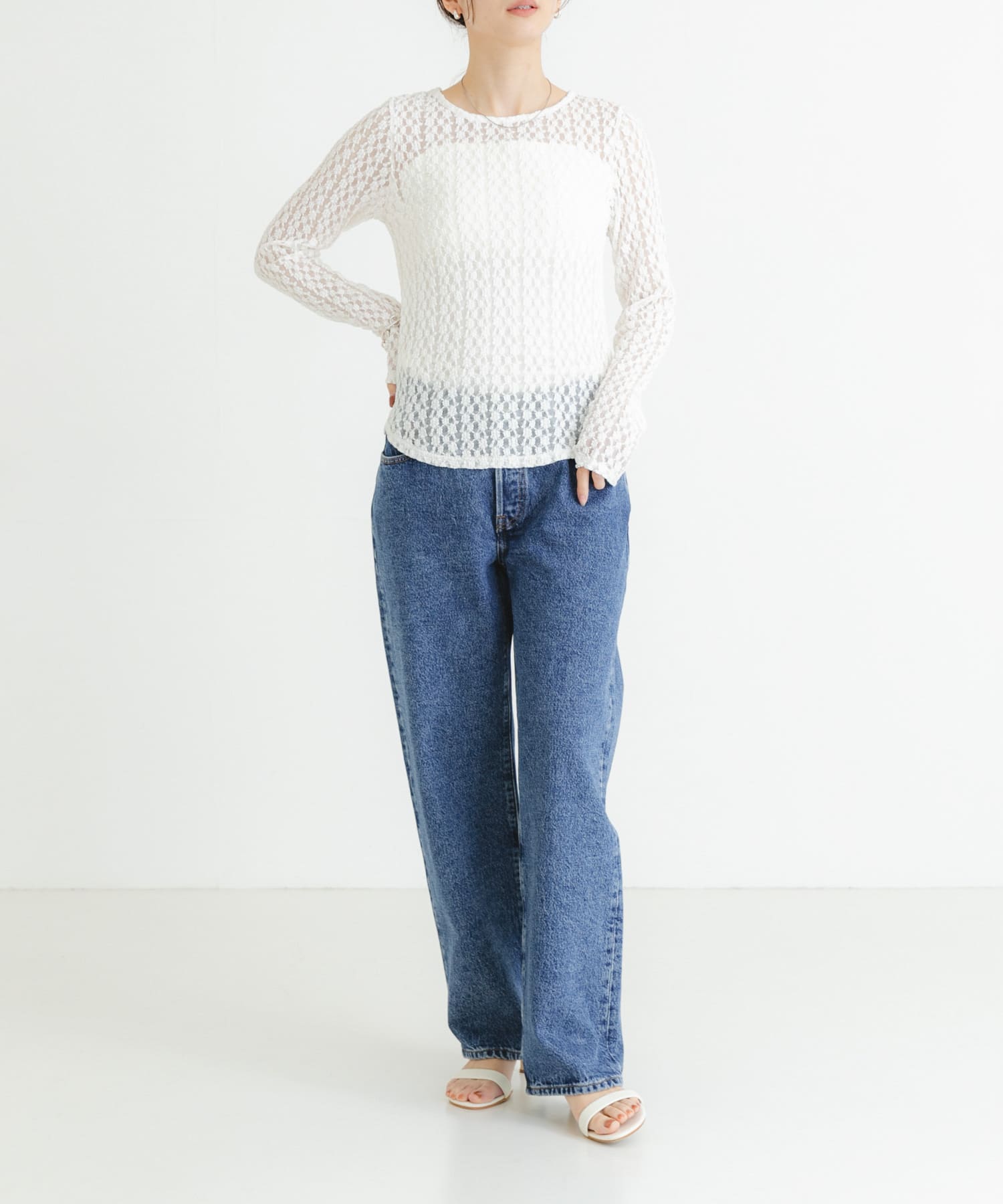 身長：162cm サイズ：27