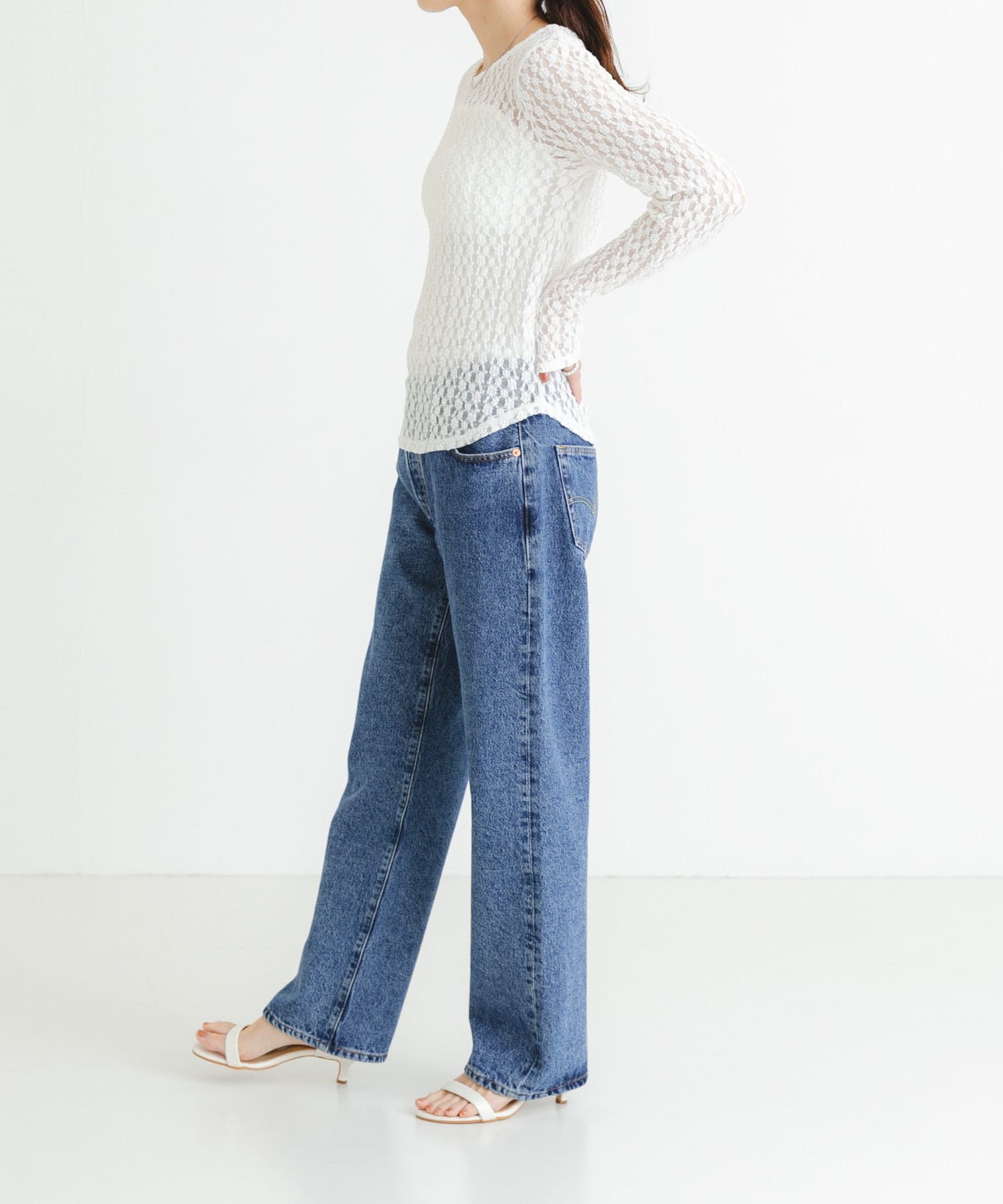 身長：162cm サイズ：27