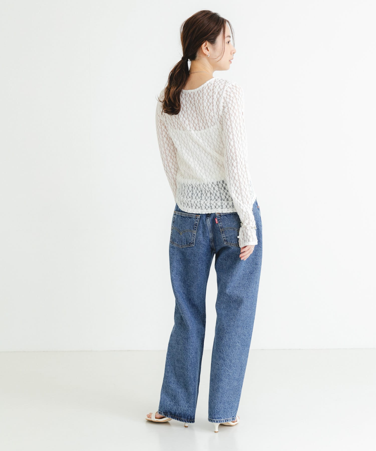 身長：162cm サイズ：27