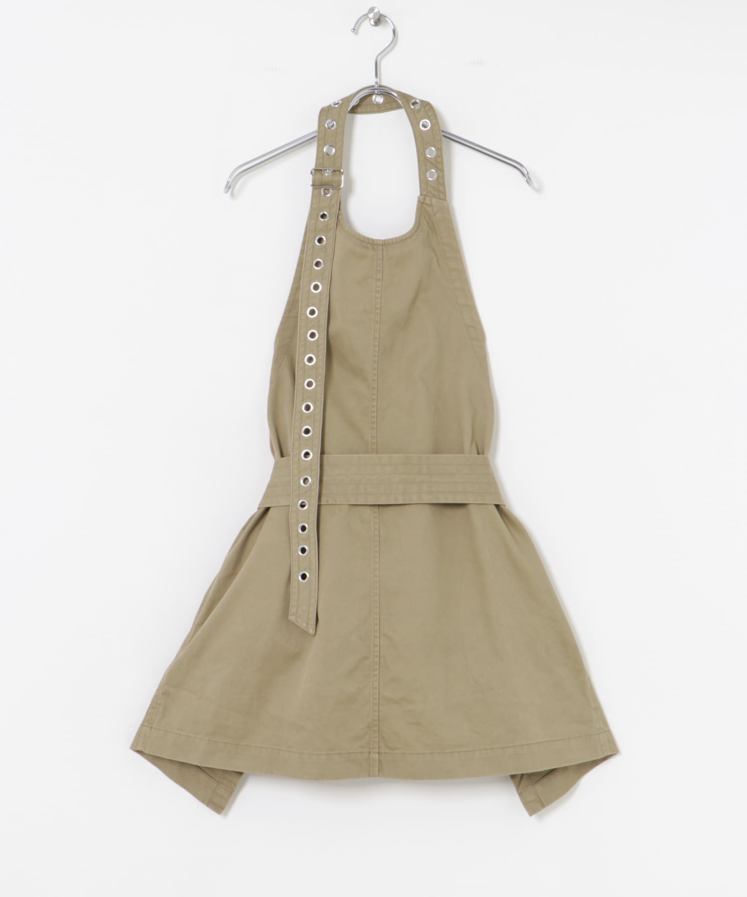 Curensology - crinkle crinkle crinkle ベスト　beanbag vest crinkle crinkle crinkle holder neck vest(FREE BLACK): トップス
