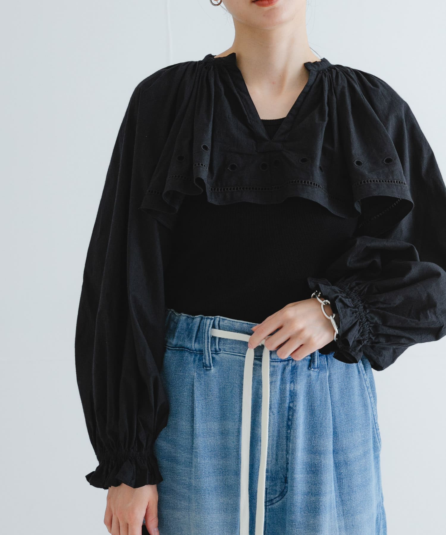 身長：162cm サイズ：FREE