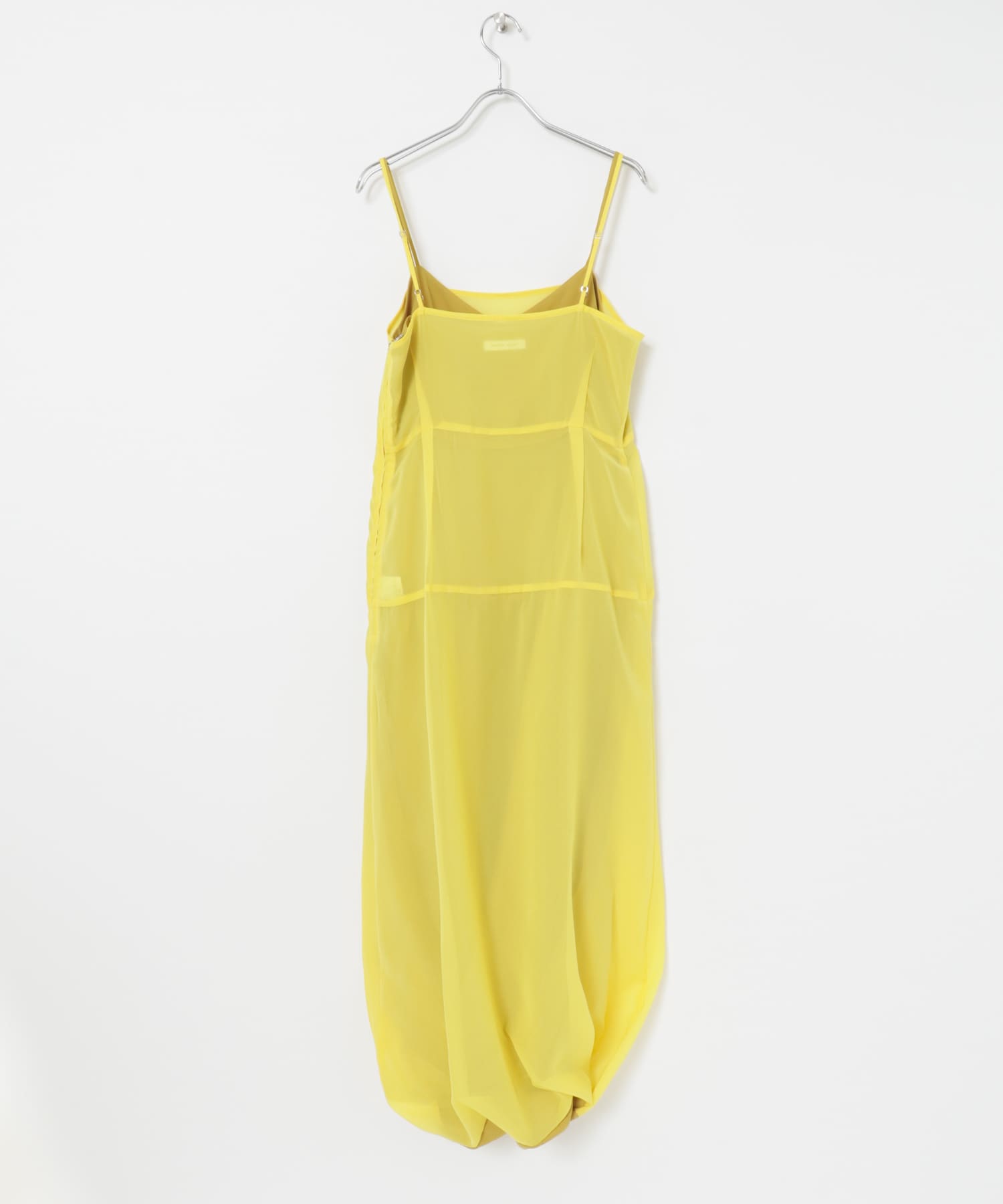 SATORU SASAKI　DOUBLE-CAMISOLE DRESS YELLOW 2