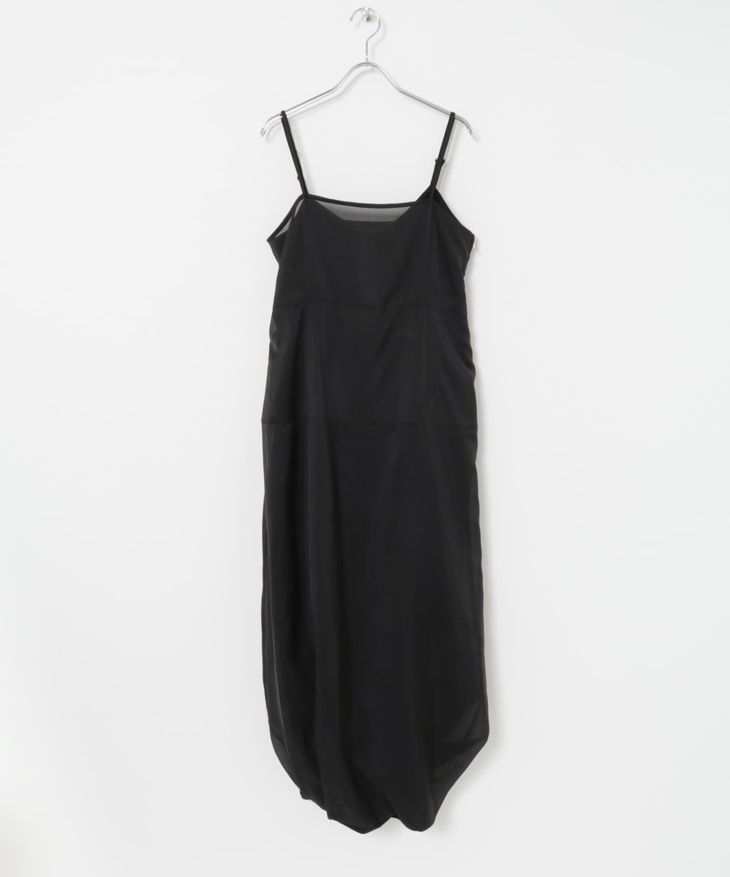 SATORU SASAKI　DOUBLE-CAMISOLE DRESS BLACK 2