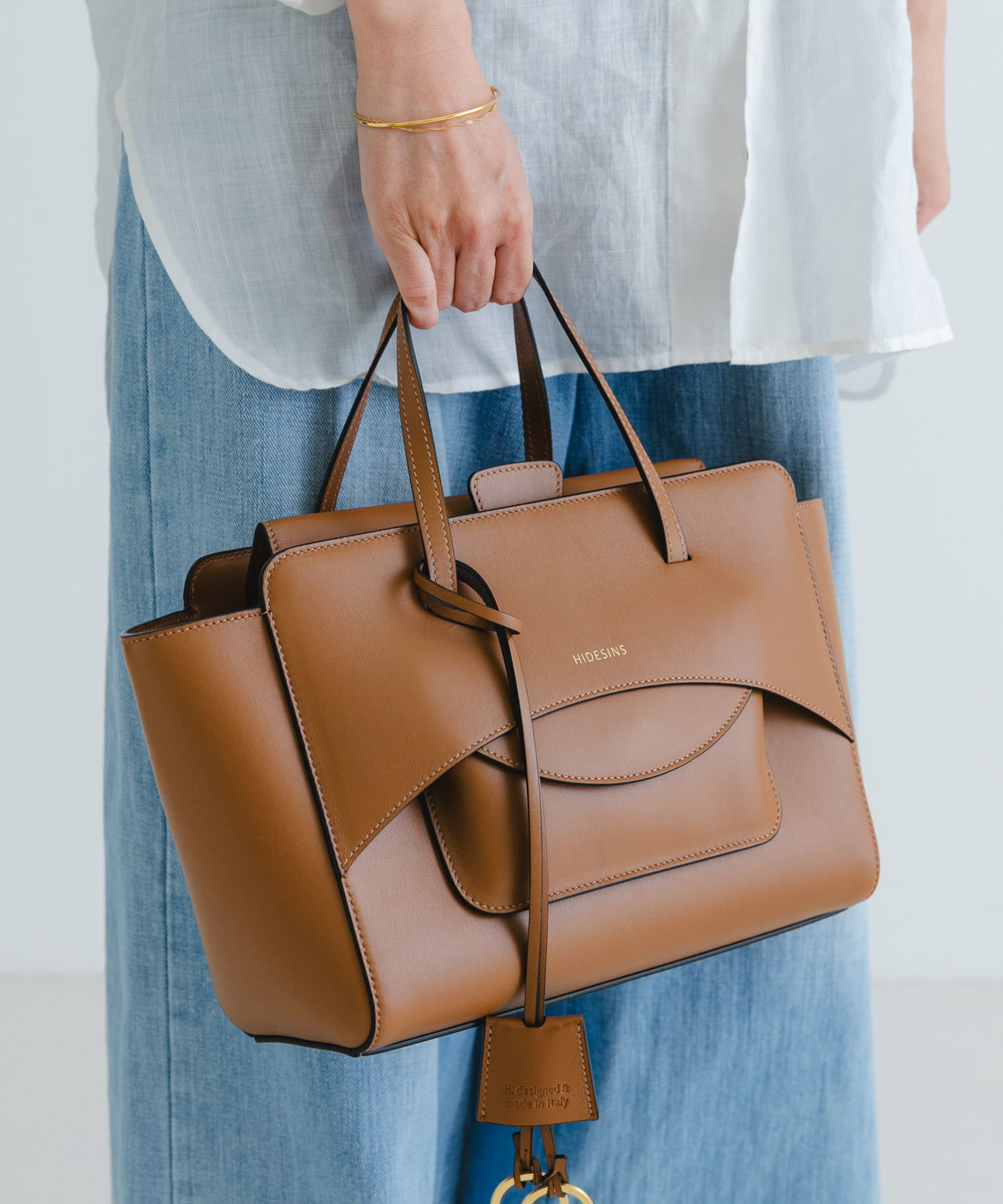 HIDESINS　FLAP M 058brown -